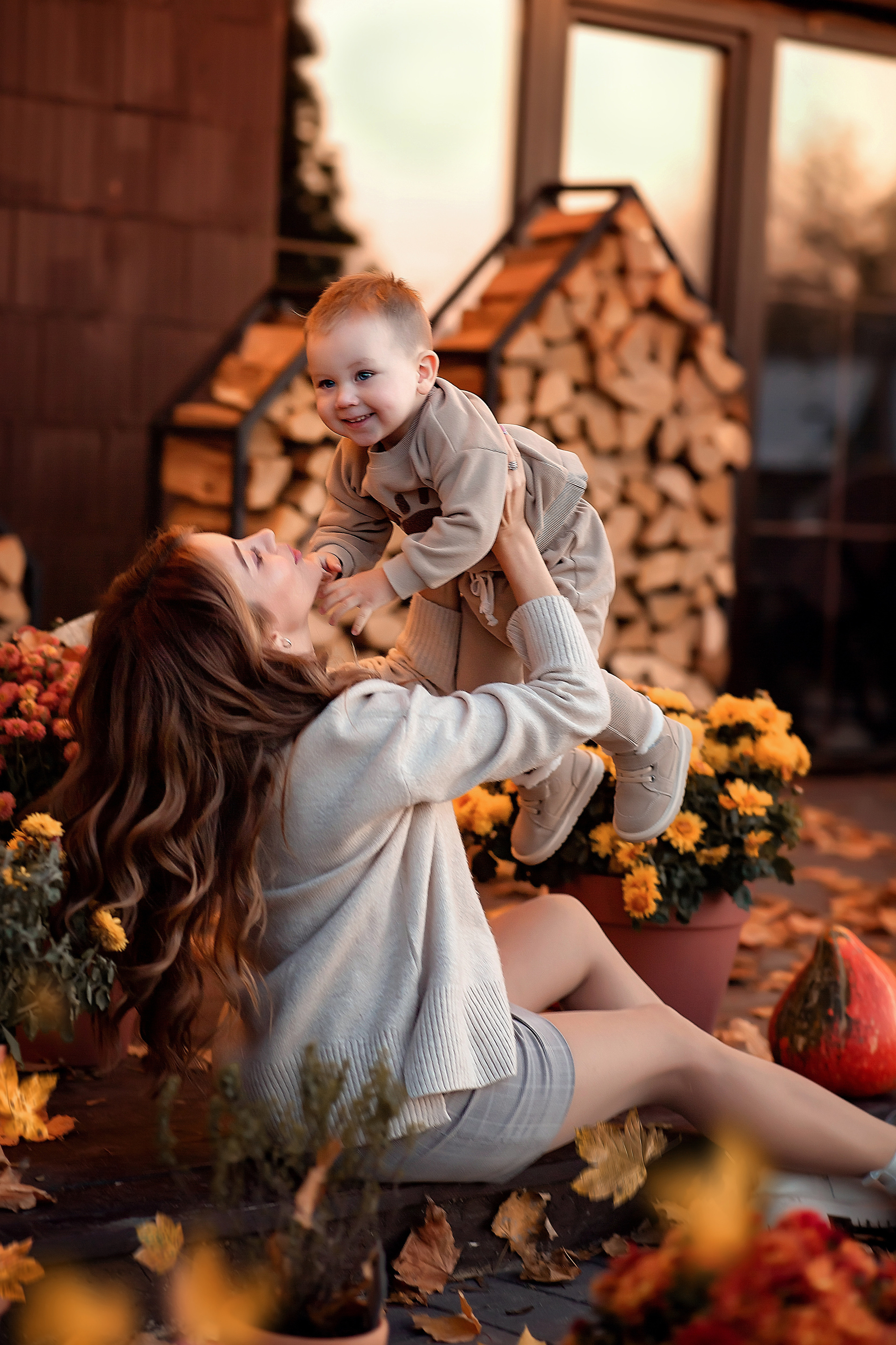 Марина, Владимир, Тёма. Фотограф на крещение и венчание