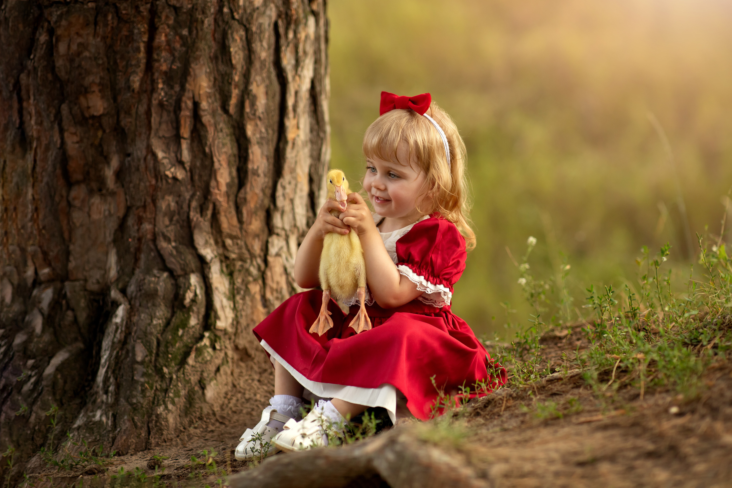 Варюша и Витюша утята. Фотограф на крещение и венчание