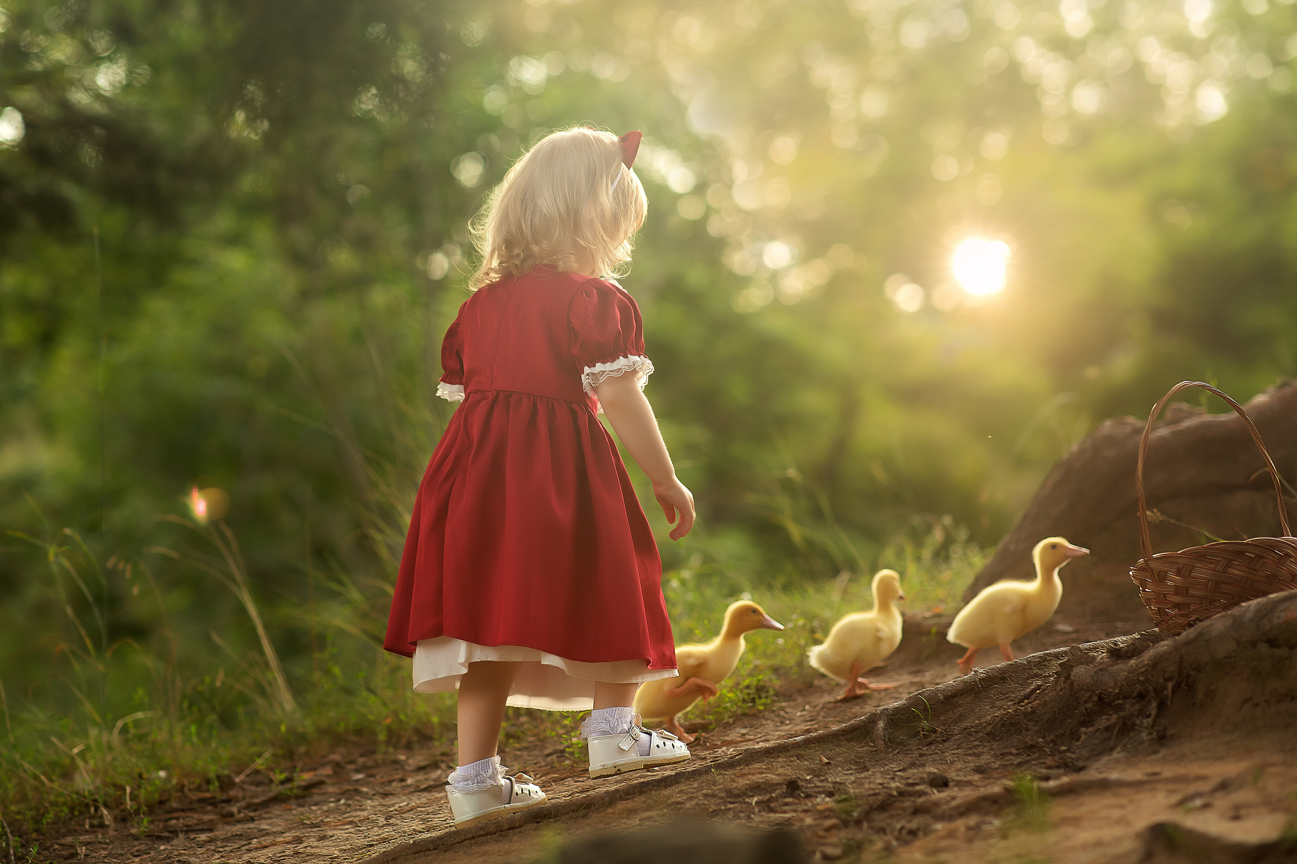 Варюша и Витюша утята. Фотограф на крещение и венчание