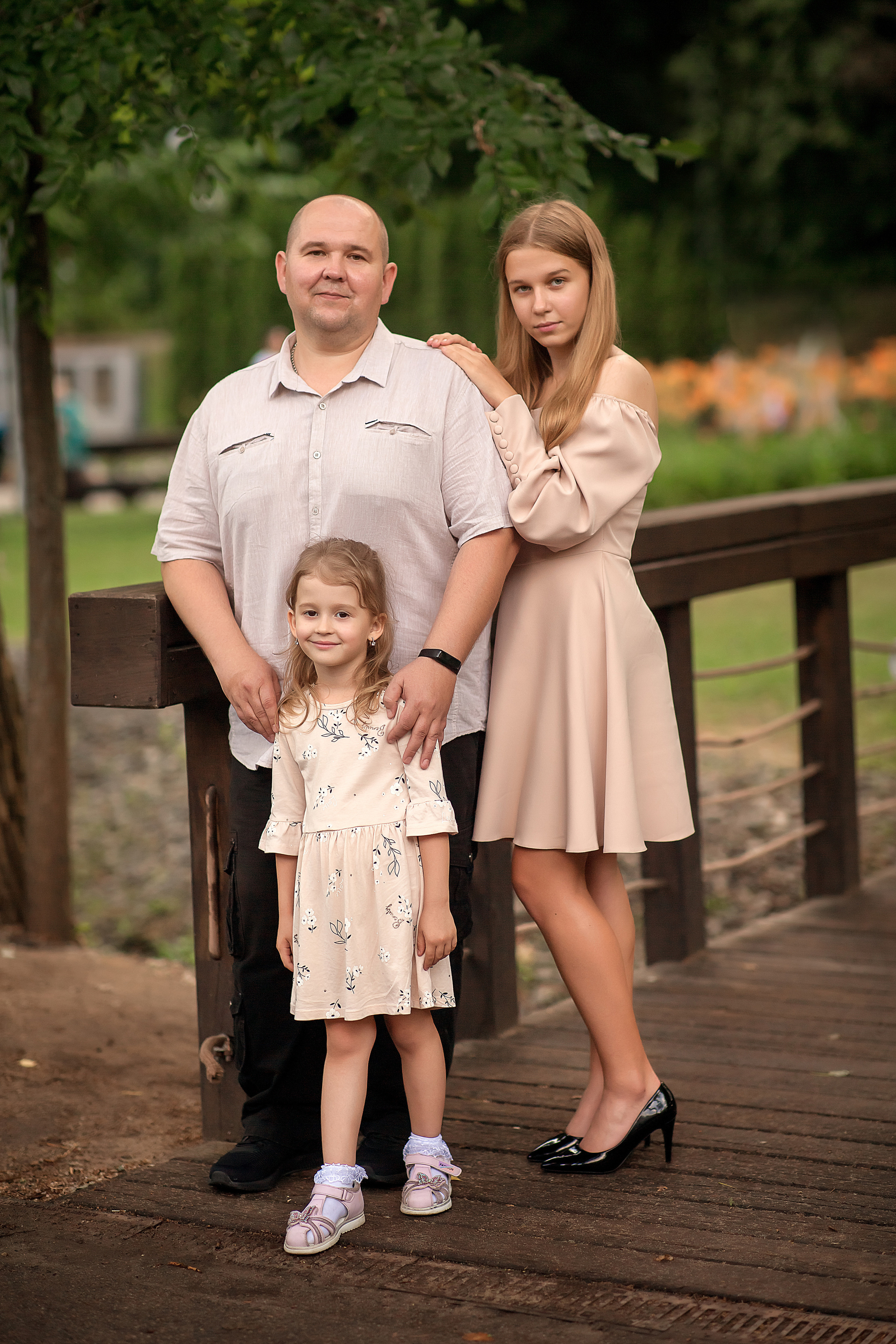 Большая семья. Фотограф на крещение и венчание