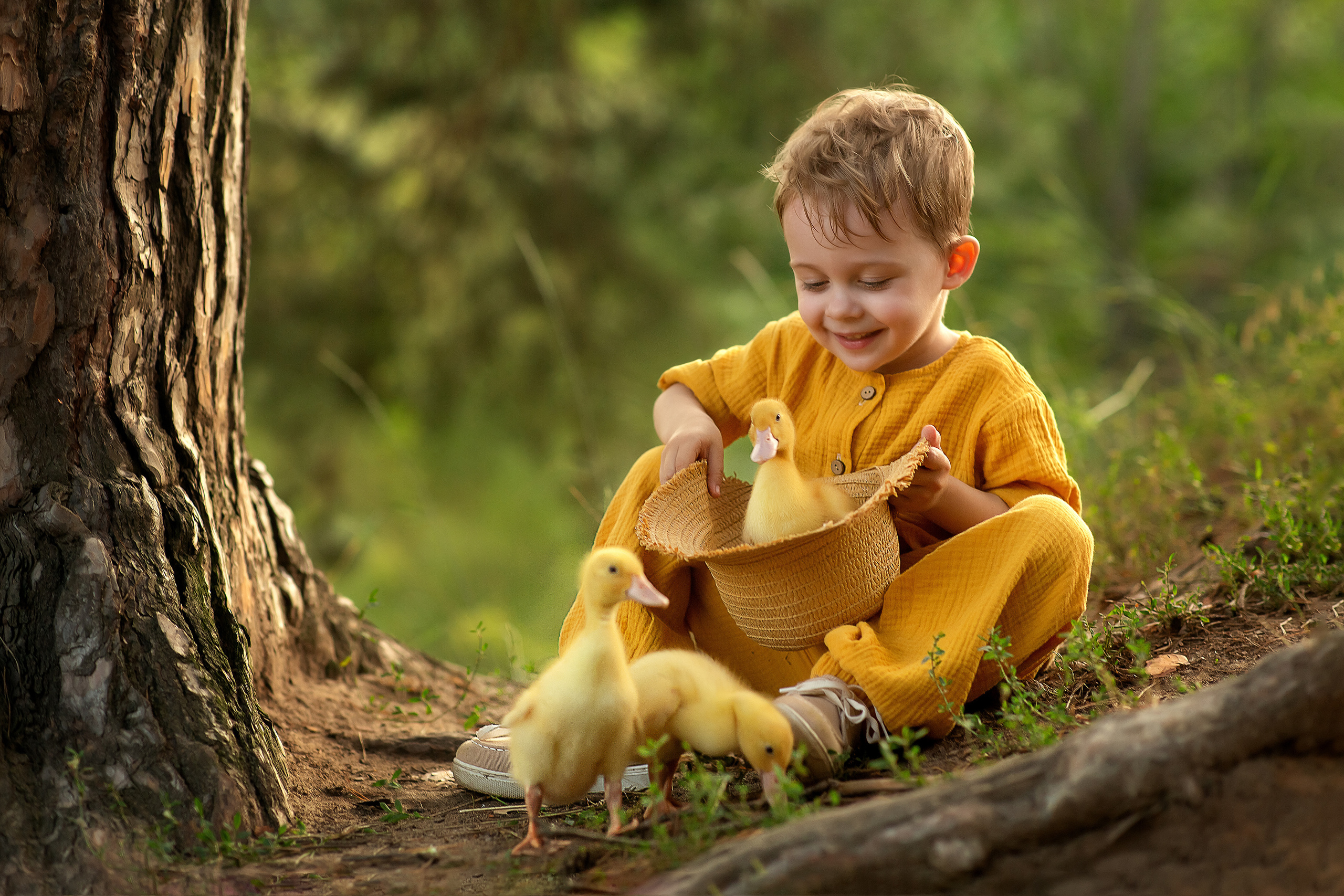 Варюша и Витюша утята. Фотограф на крещение и венчание