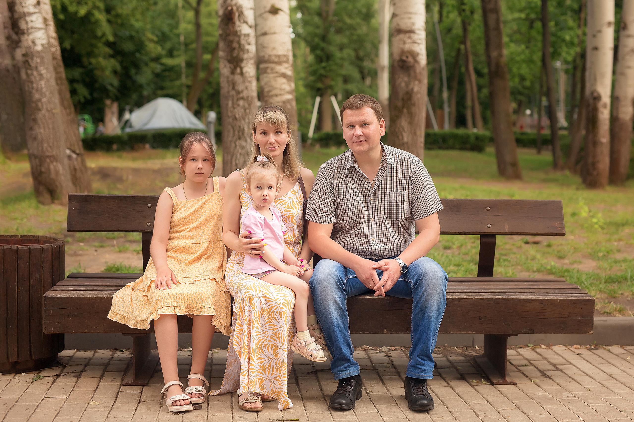 Большая семья. Фотограф на крещение и венчание