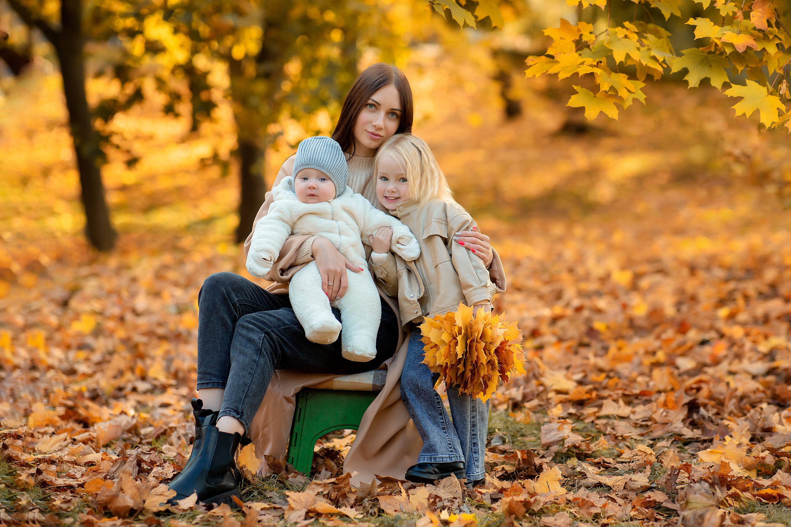 Семейная прогулка. Фотограф на крещение и венчание