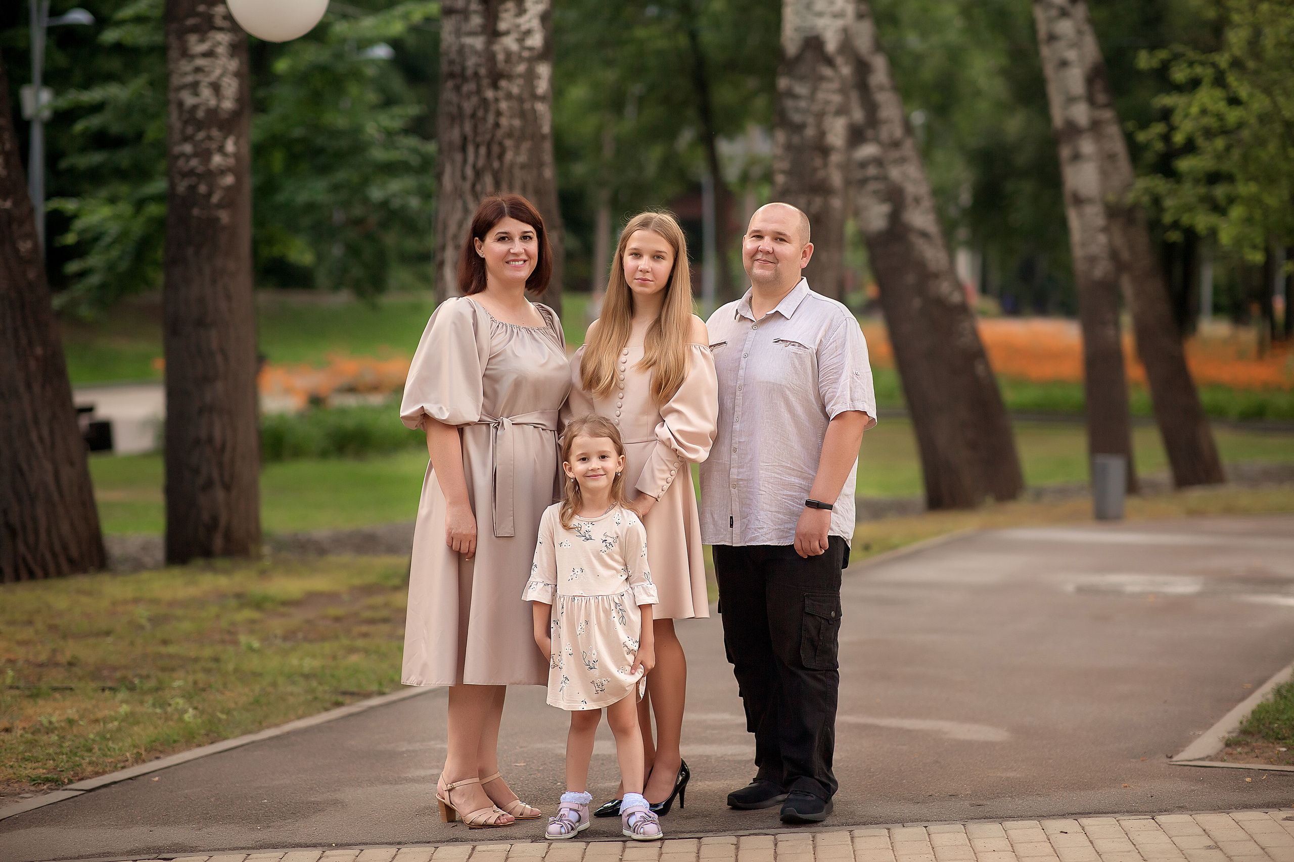 Большая семья. Фотограф на крещение и венчание