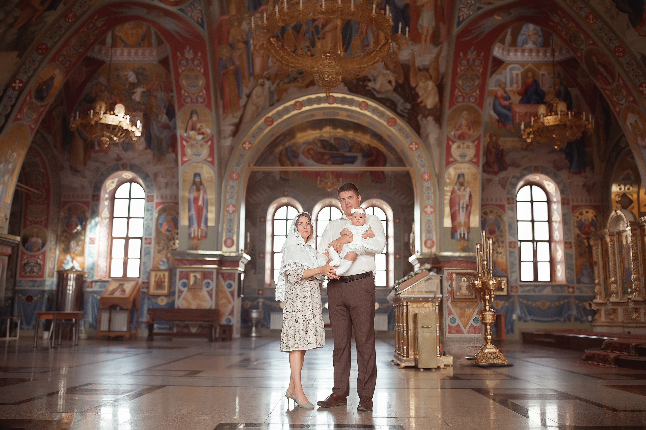 Крещение Анны Всецарица. Фотограф на крещение и венчание