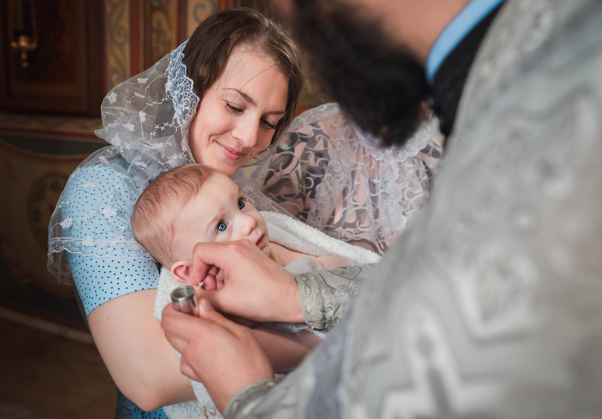 Крещение. Свадебный фотограф Вера Климова