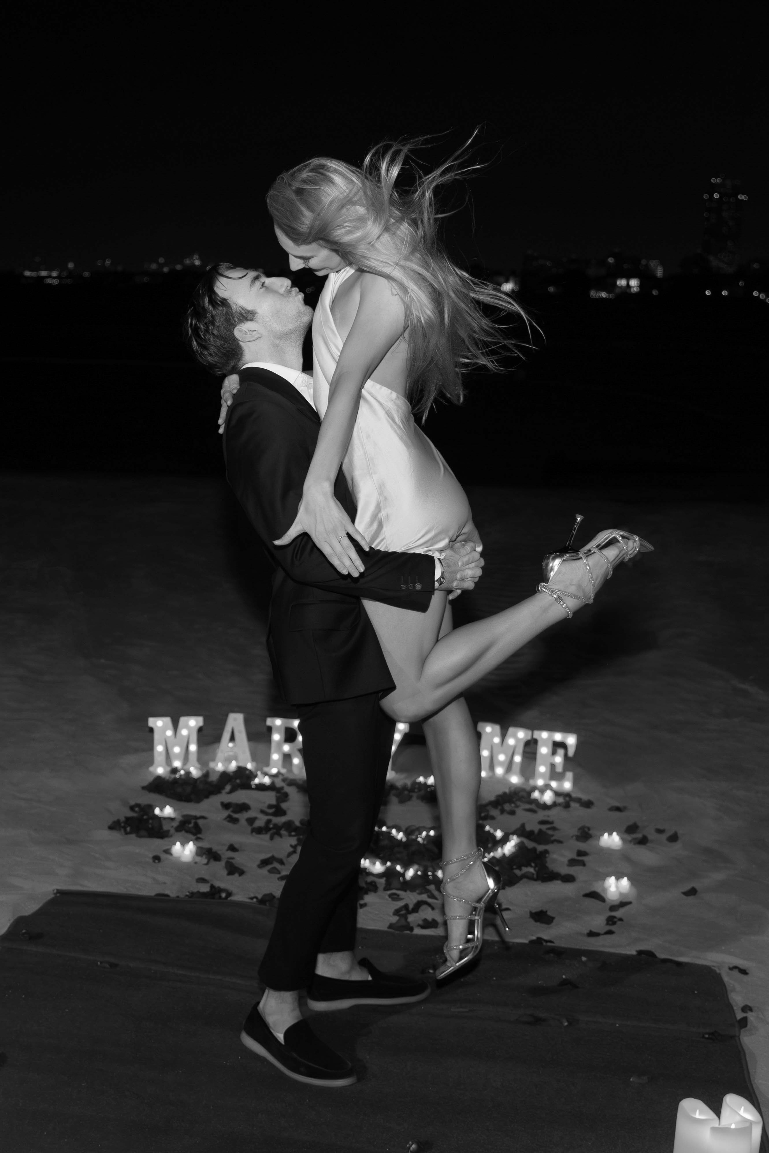 Шикарное предложение руки и сердца. Фотограф и видеограф в Москве и Абу Даби Мария Кулагина