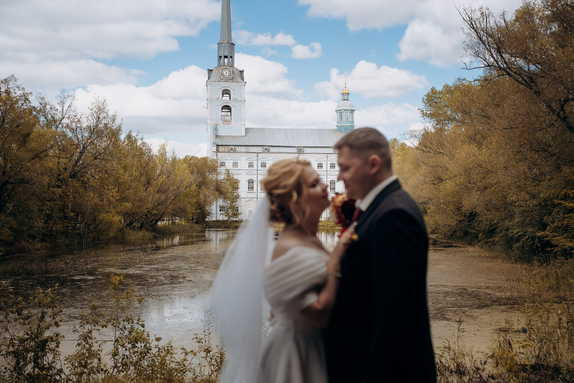 Свадебная осенняя фотосессия. Свадебный и репортажный фотограф в Ярославле Евгений Сальников
