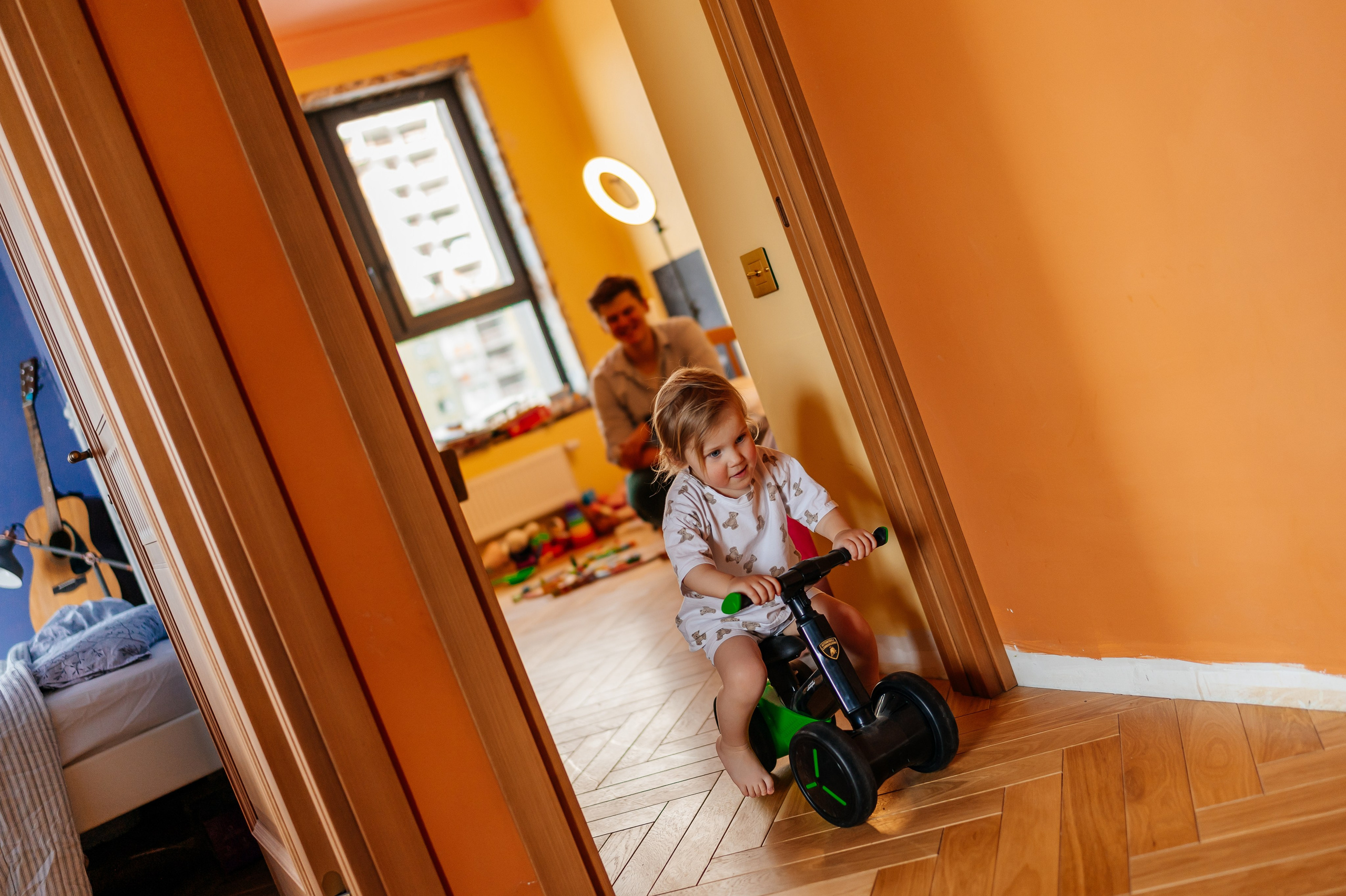 Сергей, Кристина и малышка Нина. Семейный фотограф в Москве Ирина Жур