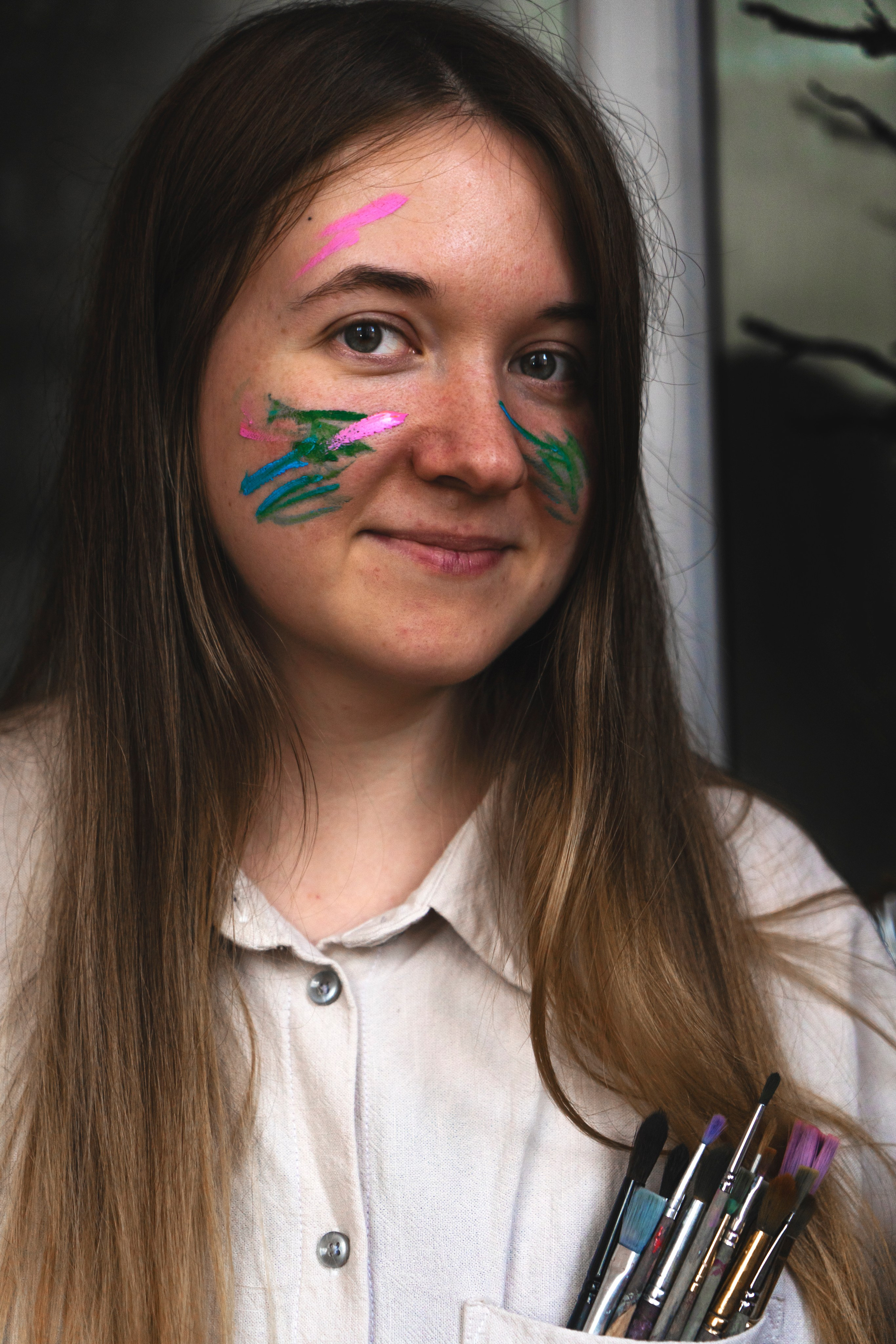 Мария, серия фото в художественной студии