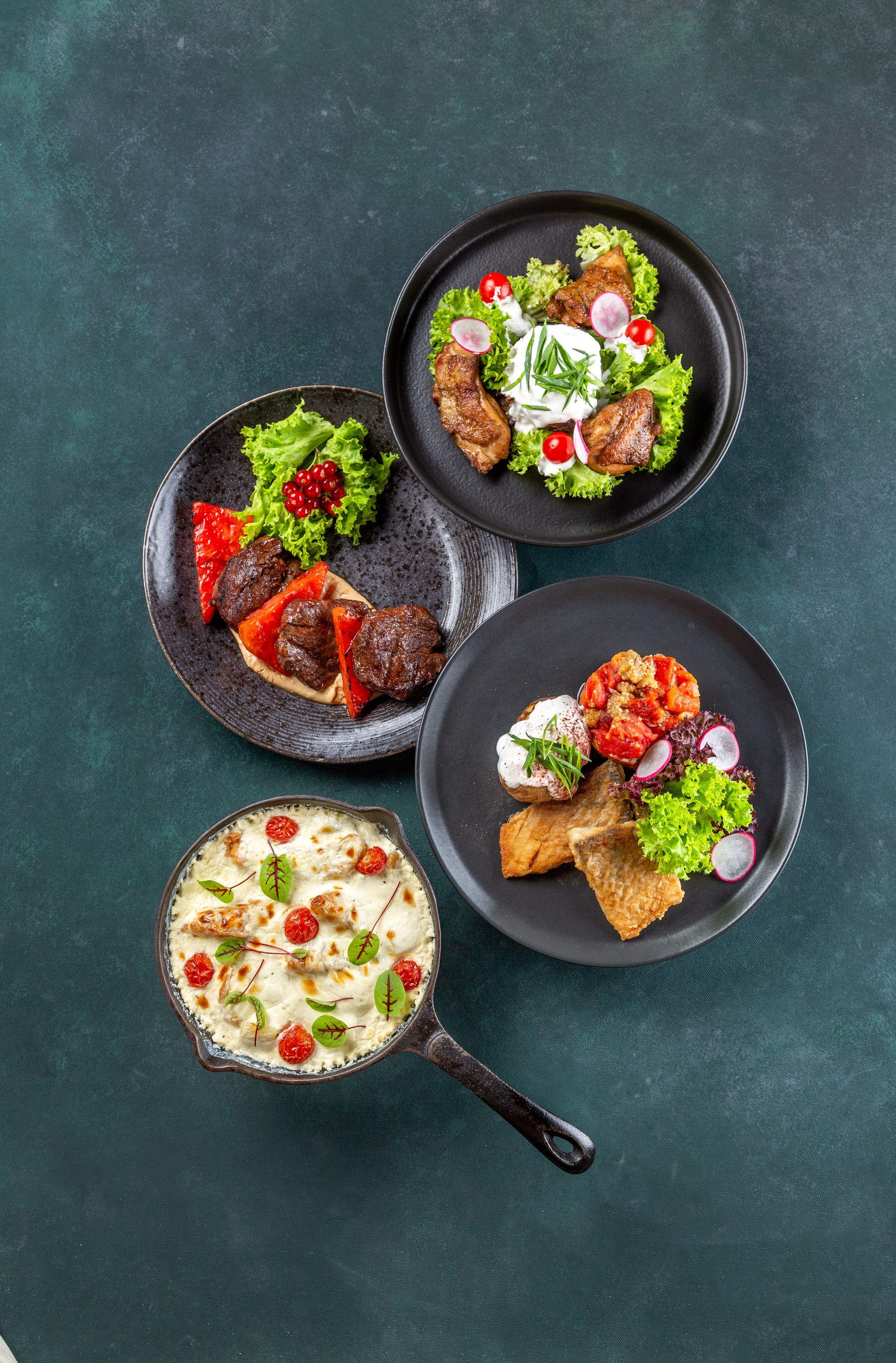 Меню для ресторана «Золотая лихорадка». Ольга Панкова предметный и фуд-фотограф в Краснодаре