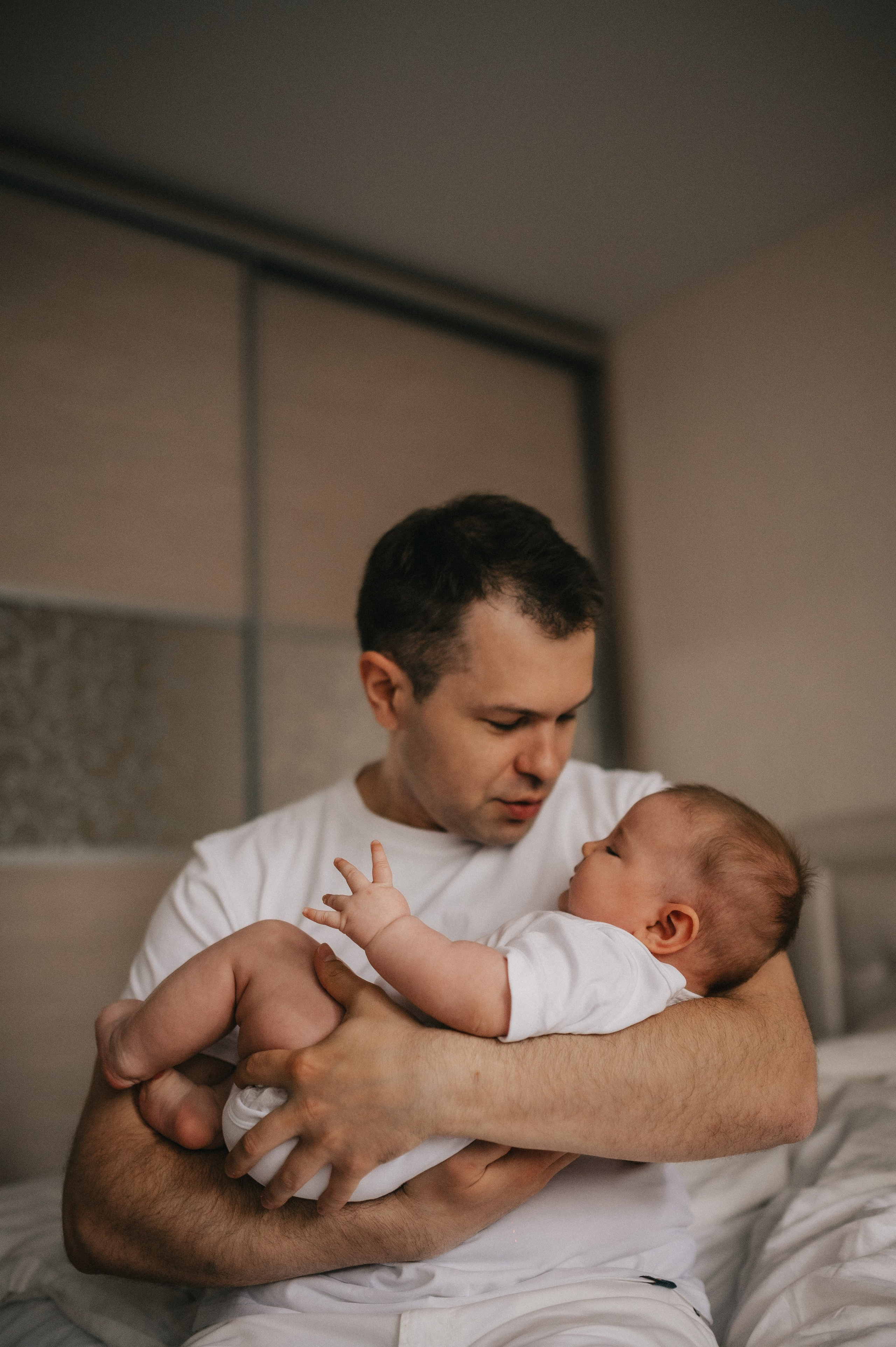 Сергей, Оксана и Алиса дома. Семейный и свадебный lifestyle-фотограф в Москве Мария Петрова