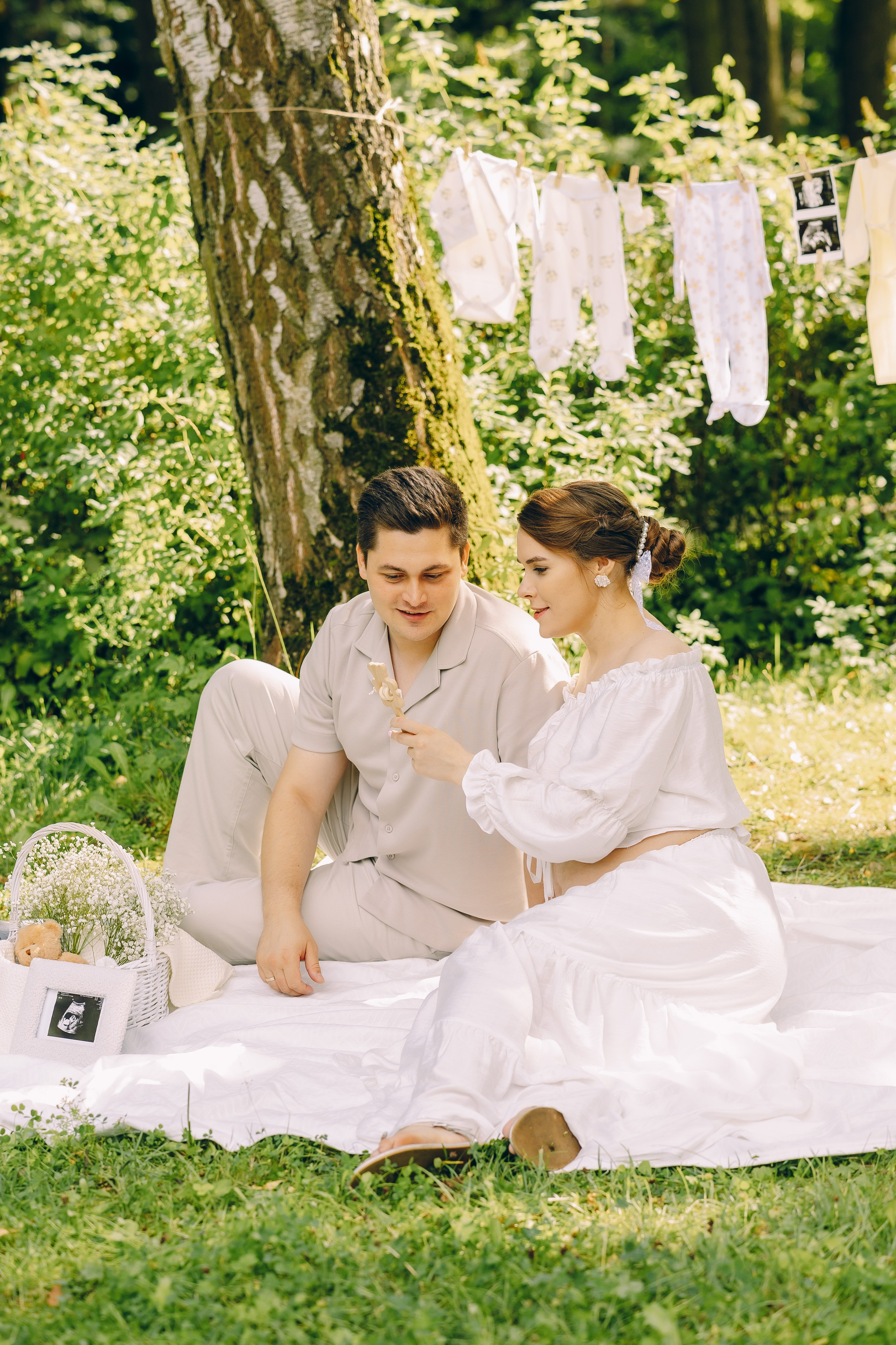 Нежная история на природе. Семейный Фотограф в Москве Евгения Симоненко