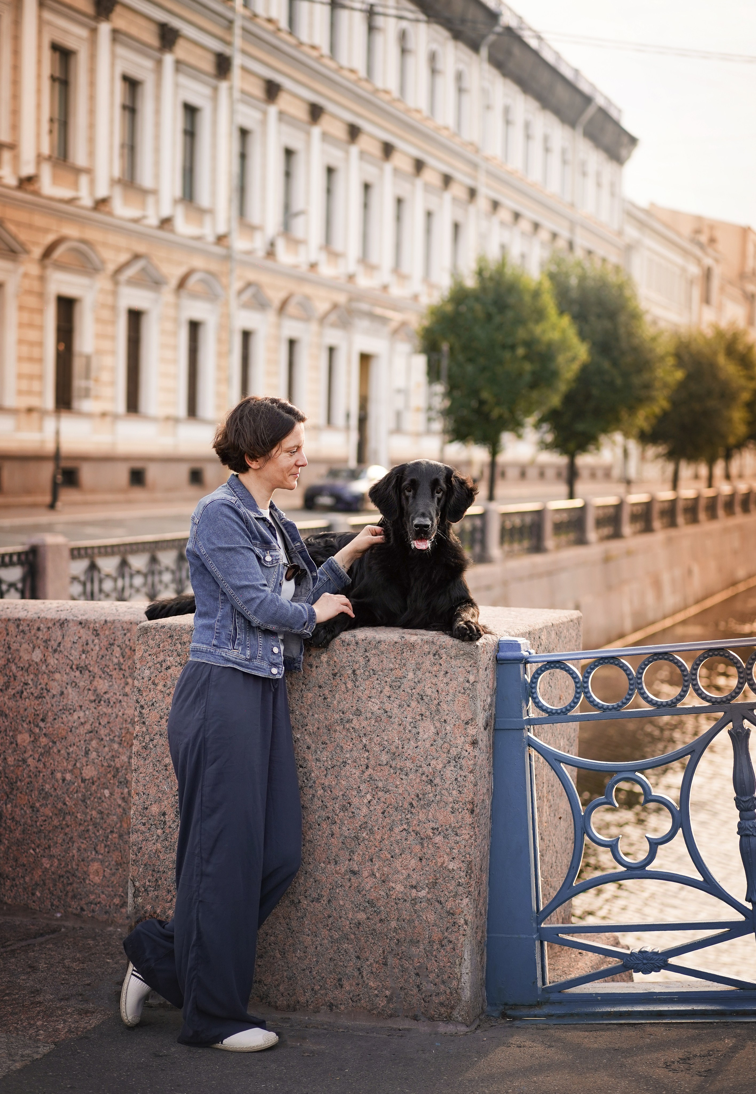 Анна и Мустик. Фотограф-анималист в Санкт-Петербурге Яна Мартынова