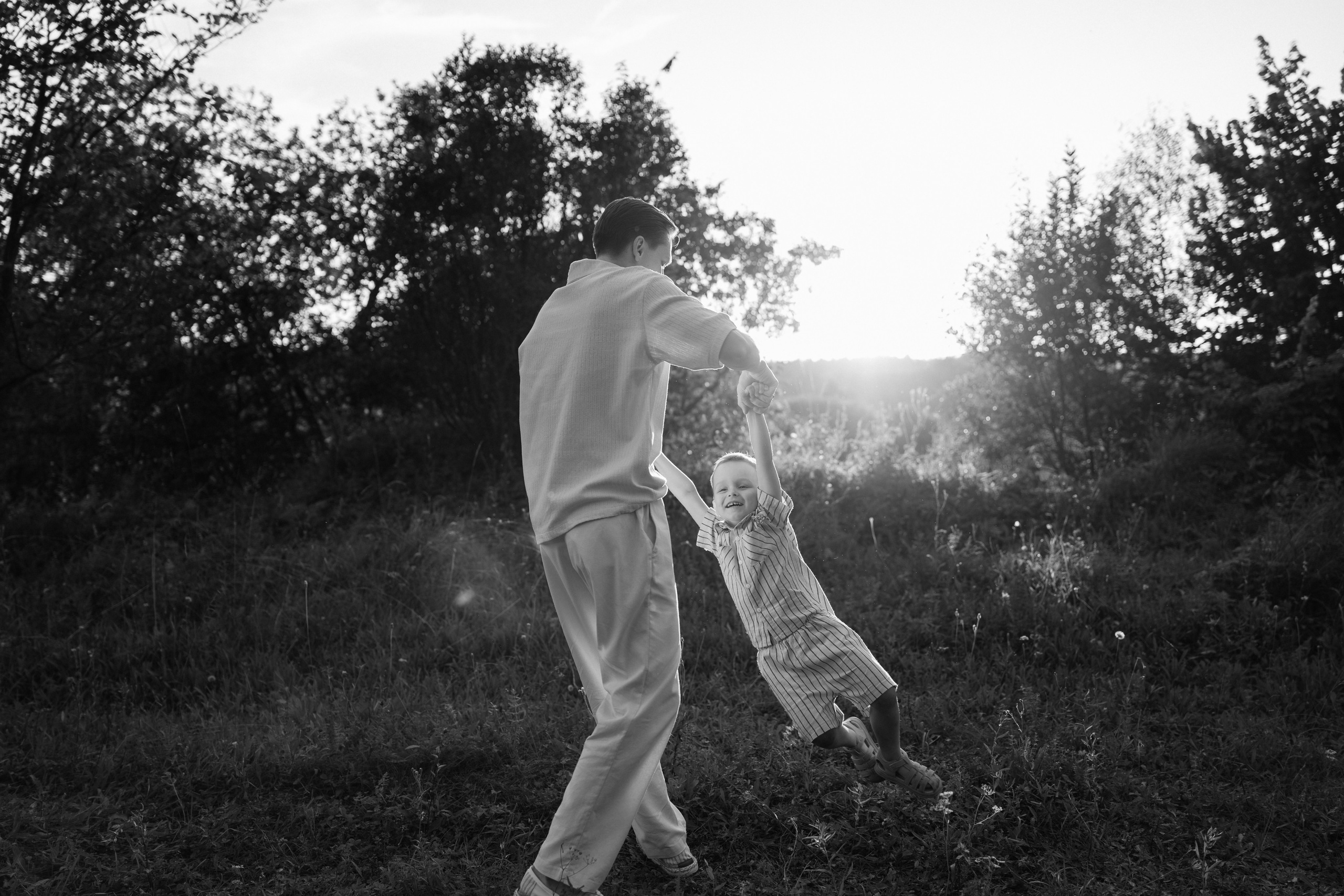 На закате. Свадебный и семейный фотограф в Москве и Красногорске — живые кадры | Анастасия Тихонова