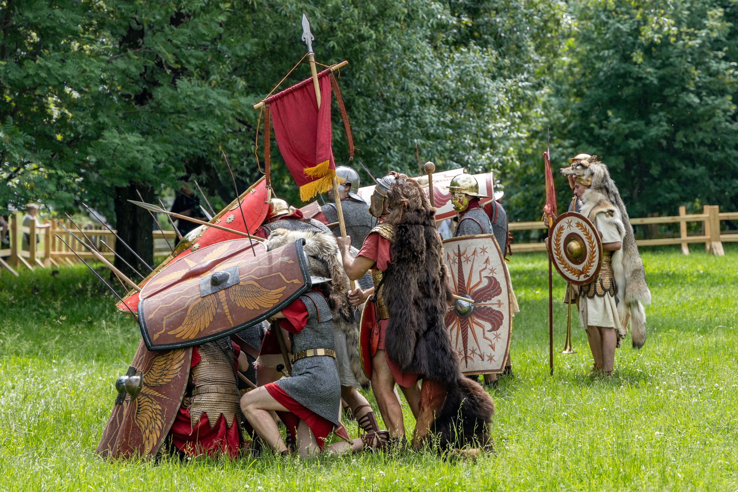 Времена и эпохи 2024. Ростокинский акведук. Площадка Античность. Репортажный, семейный и студийный фотограф в Москве Демин Алексей