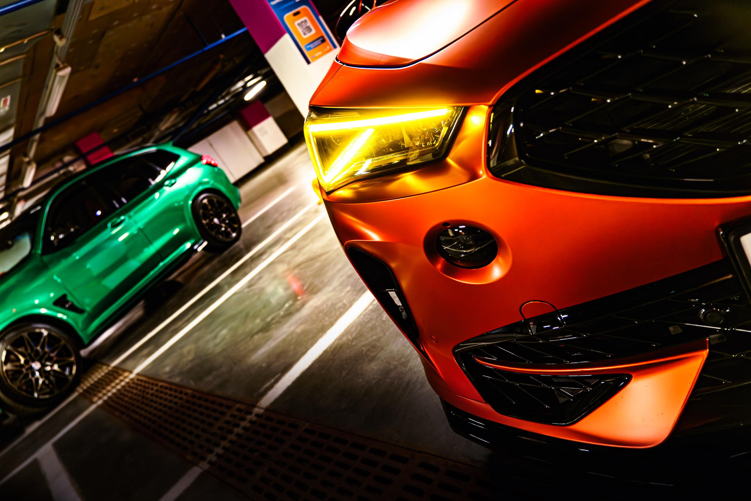 X3M x CUPRA. Camera motor
