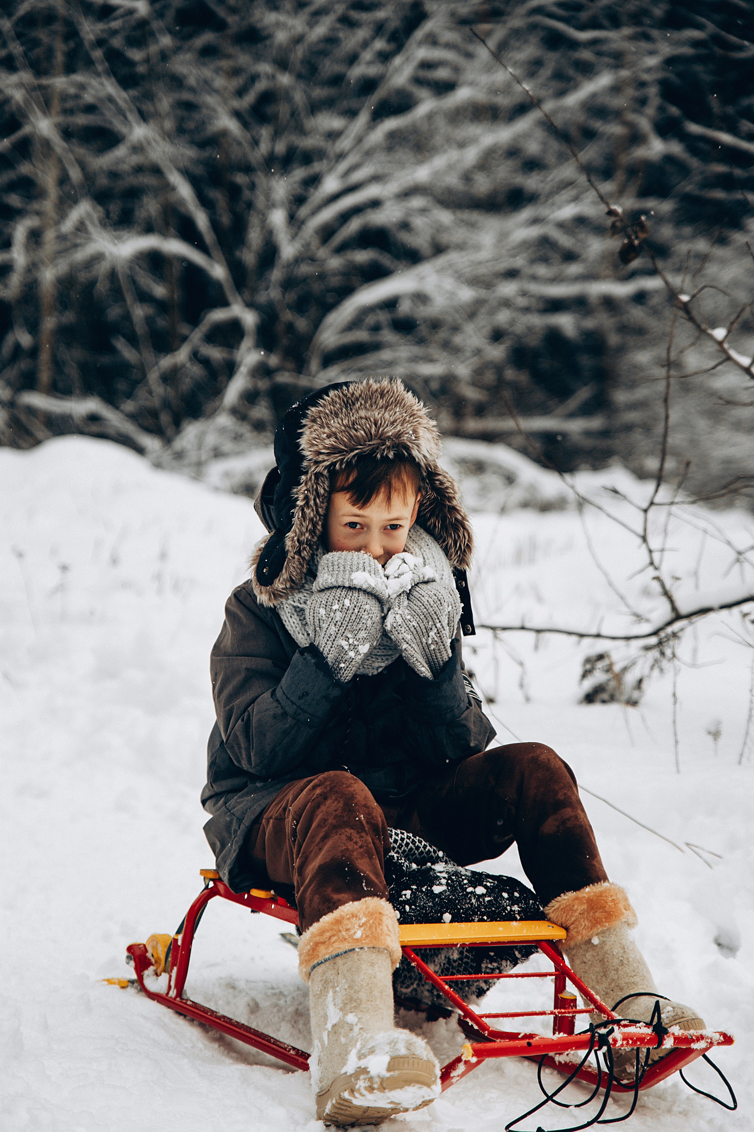 Зимние радости. Репортажный и детский фотограф в Минске