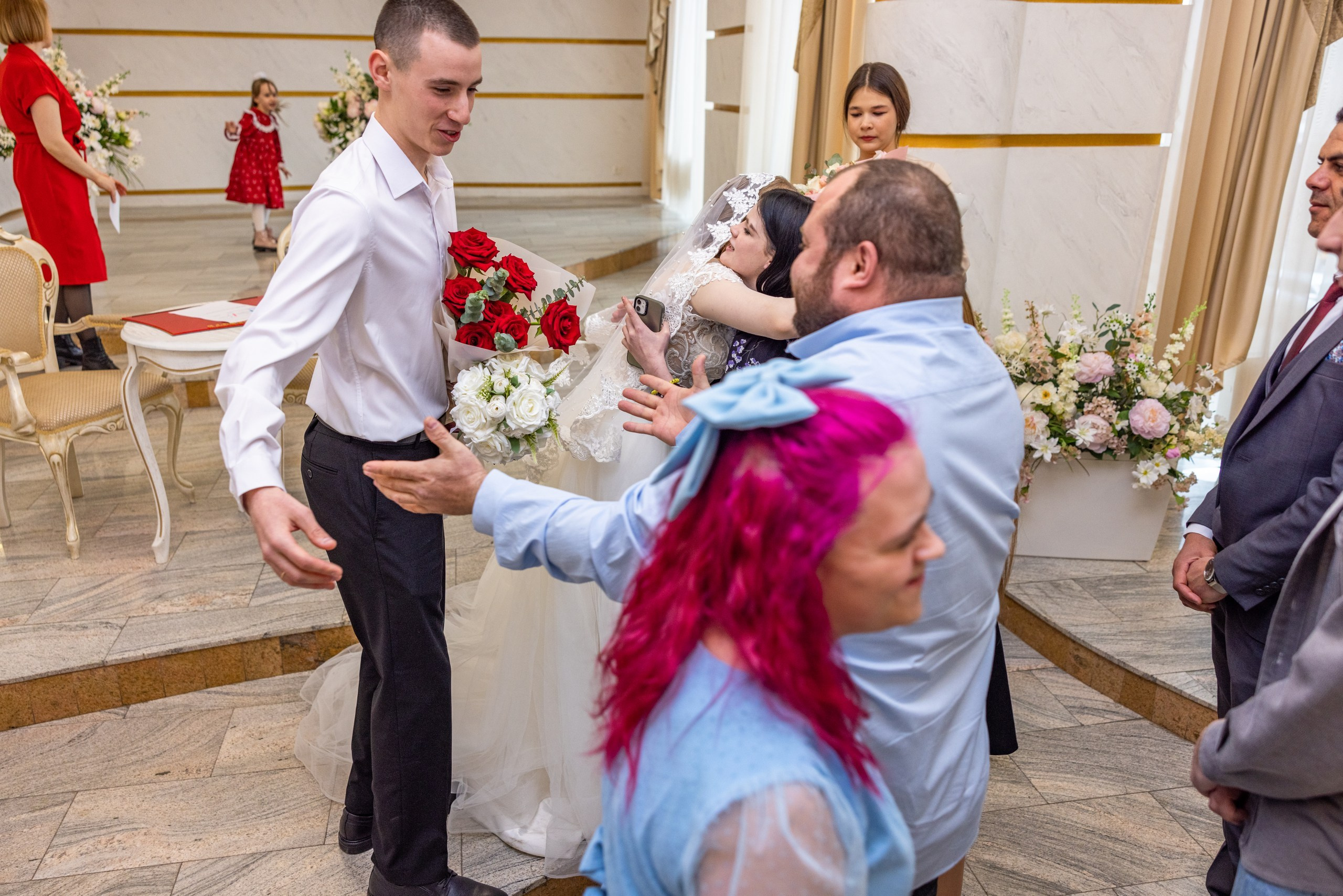 Пример одной свадьбы ЗАГС, ресторан. Фотограф в Туле Крупский АнДРей. Фотостудия «КАДР71» в Туле