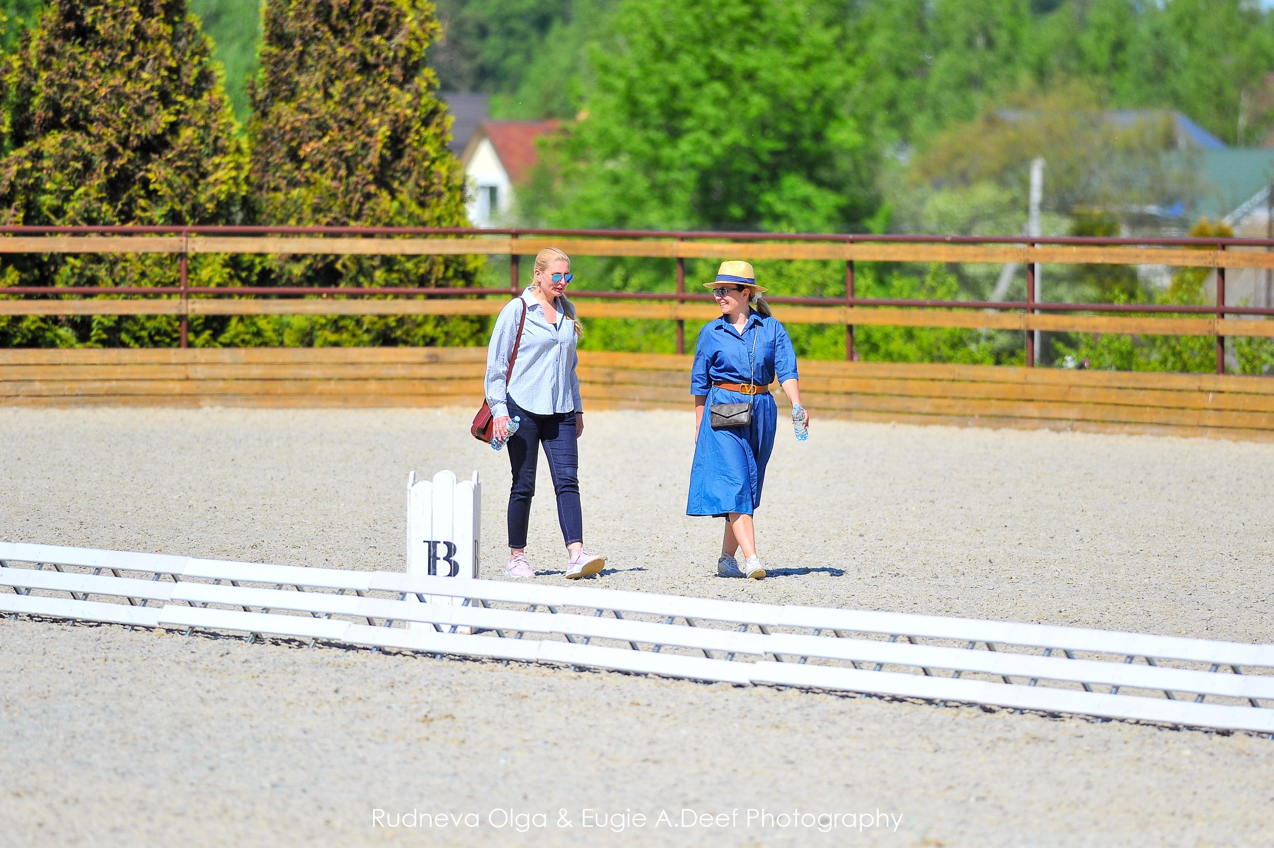 Кубок Истринского городского округа по выездке —18 мая 2024. ТУРНИРНАЯ КОННАЯ ФОТОГРАФИЯ, Руднева Ольга и Евгений Адеев