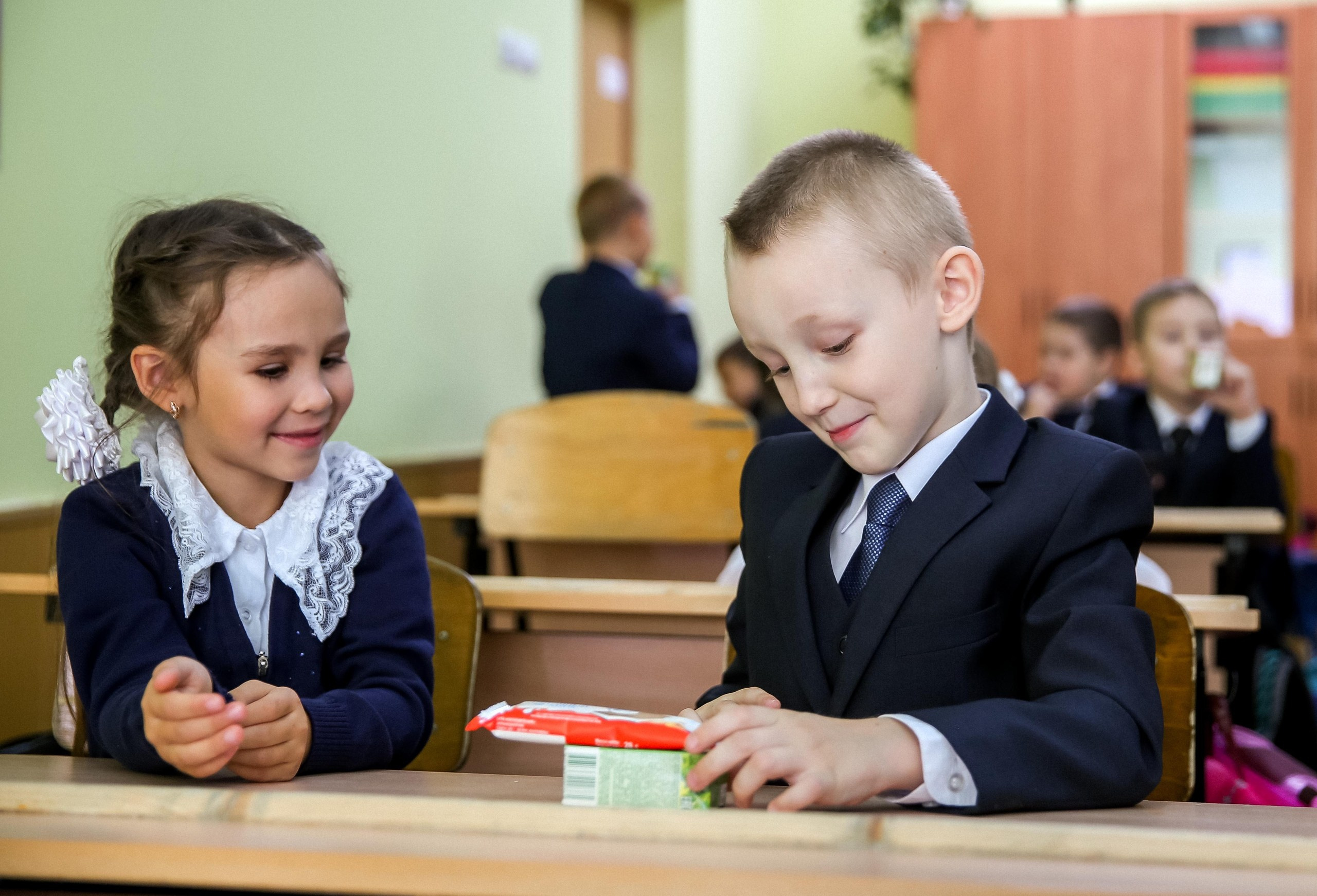 Первоклашки. Выпускные альбомы в Казани фотограф Сергей Жегалов