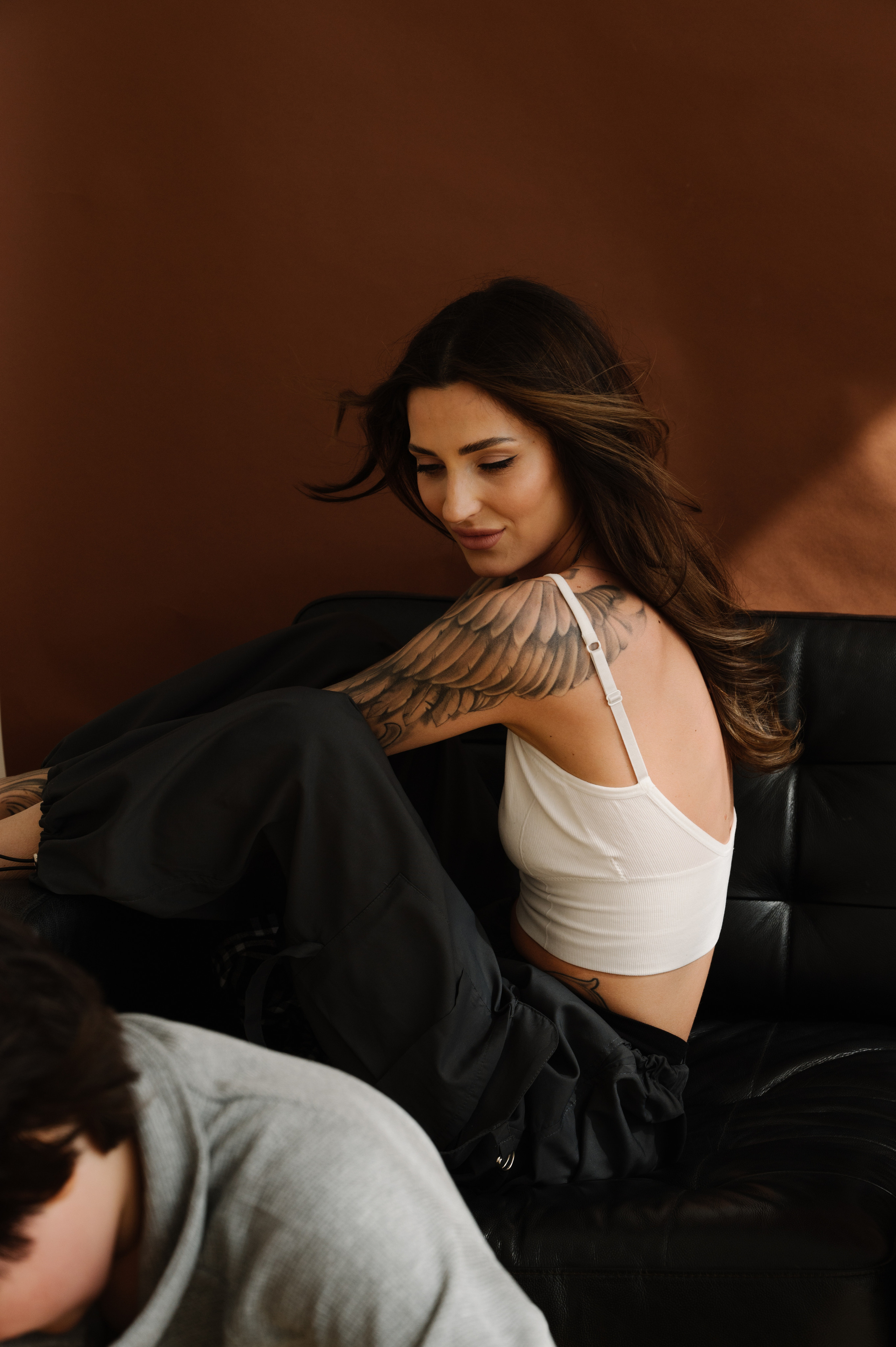 Марго. Профессиональный фотограф беременности в СПБ. Стильные фотосессии беременности в стиле минимализм и классическая фотография