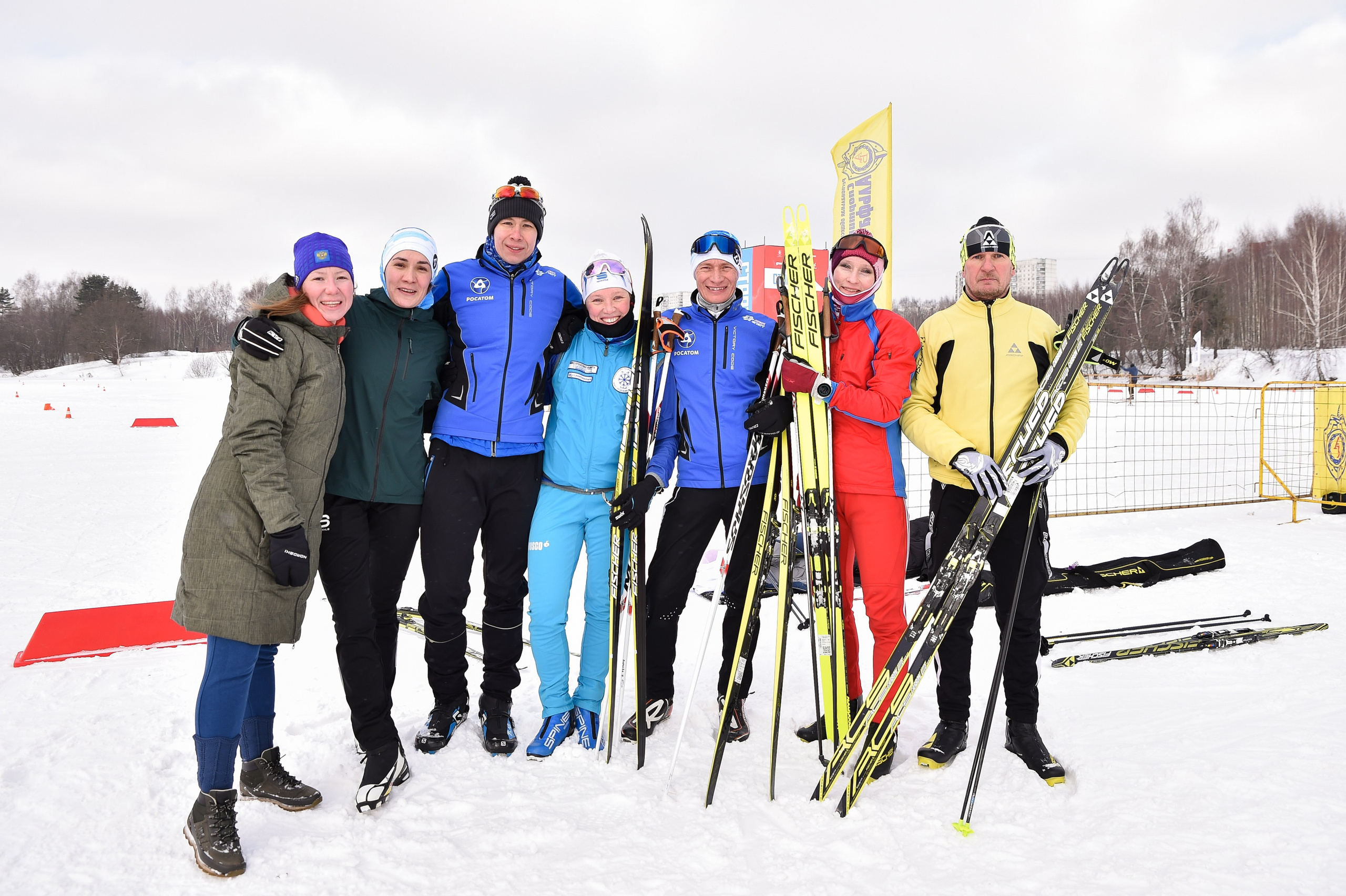 Лыжные гонки. Альфа-Битца. Репортажный и свадебный фотограф в Москве