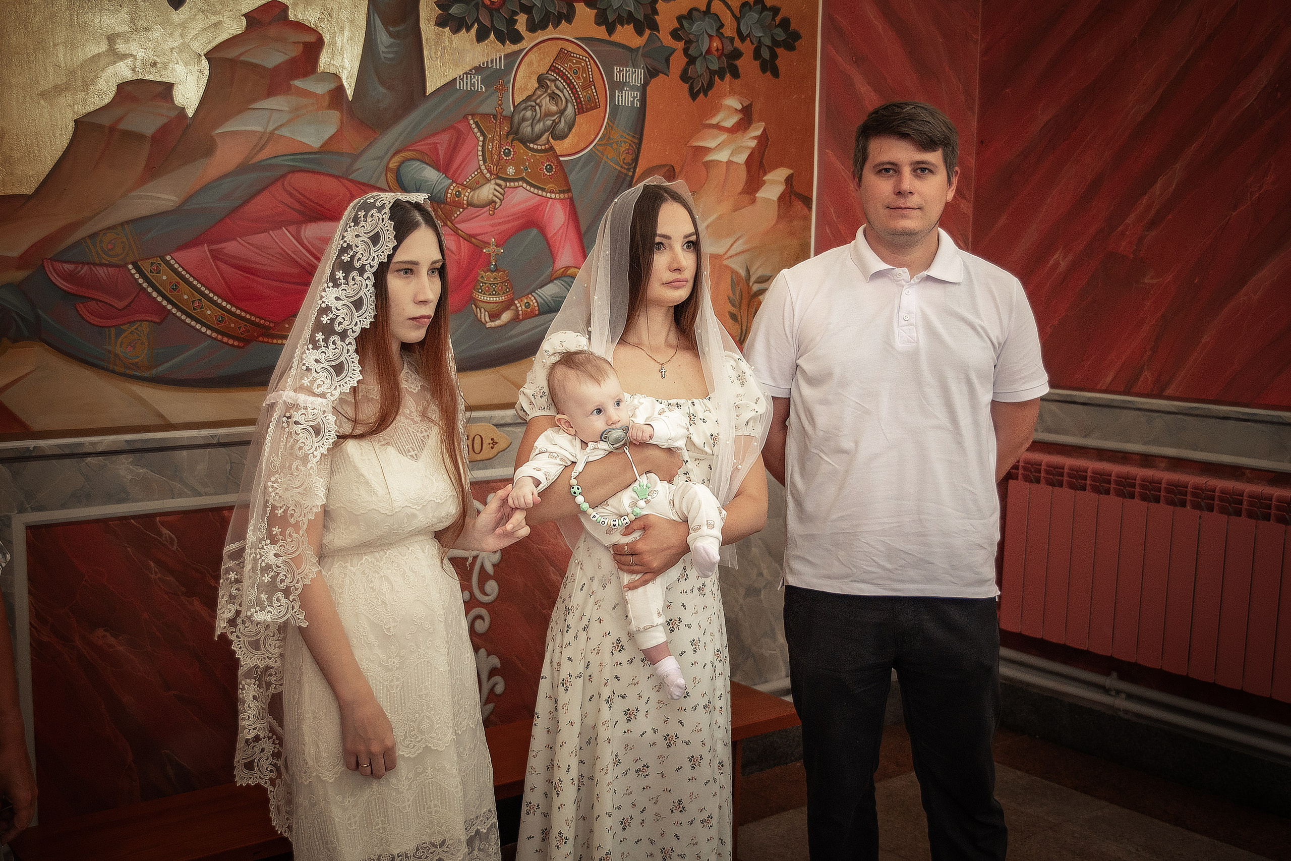 Таинство Крещения Романа, Храм Всех Святых Волгоград Мамаев Курган. Церковный, семейный и репортажный фотограф Волгоград, Волжский