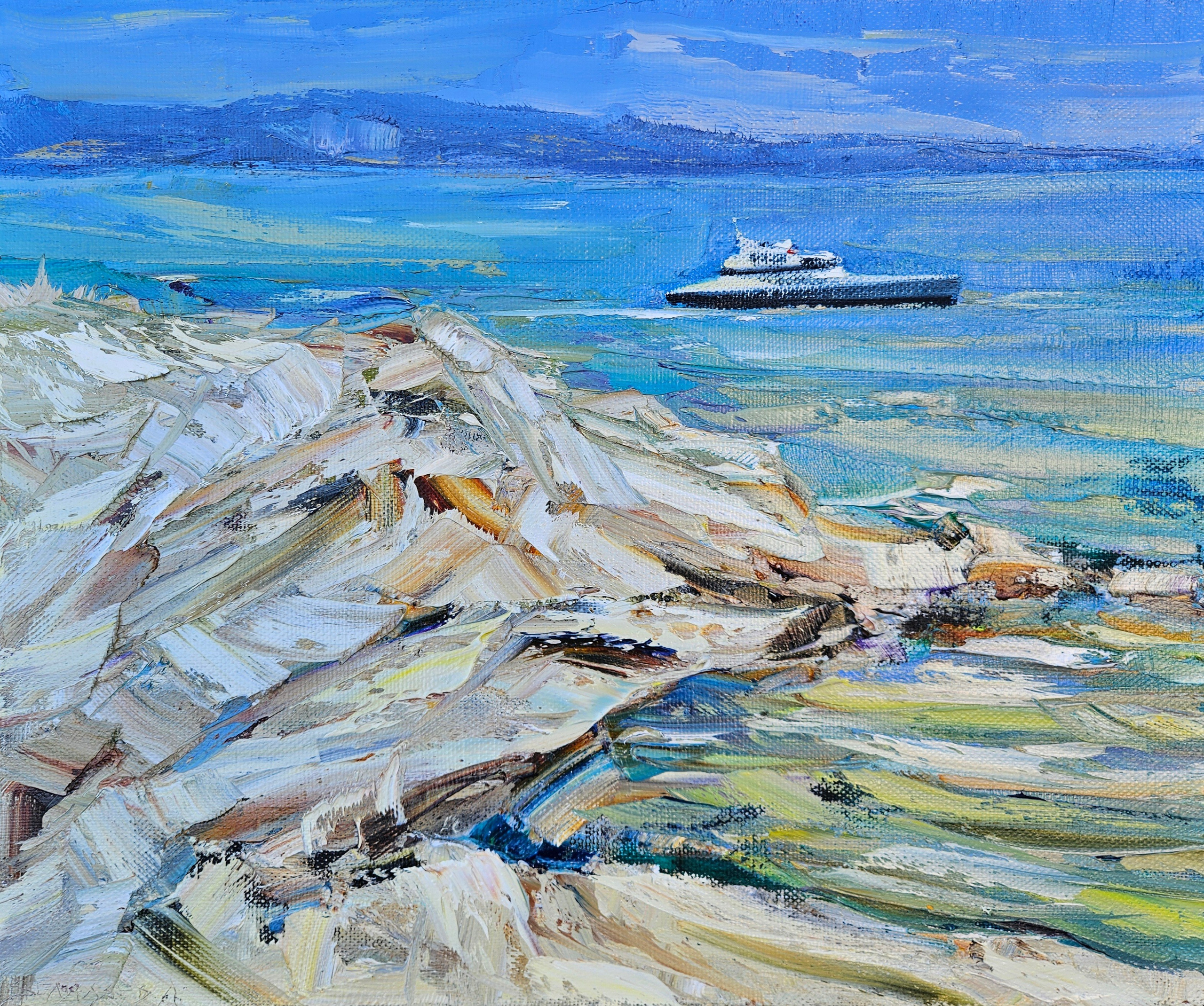 "Бухта". 2026. Холст, масло. 50х60. Цена: 30000₽