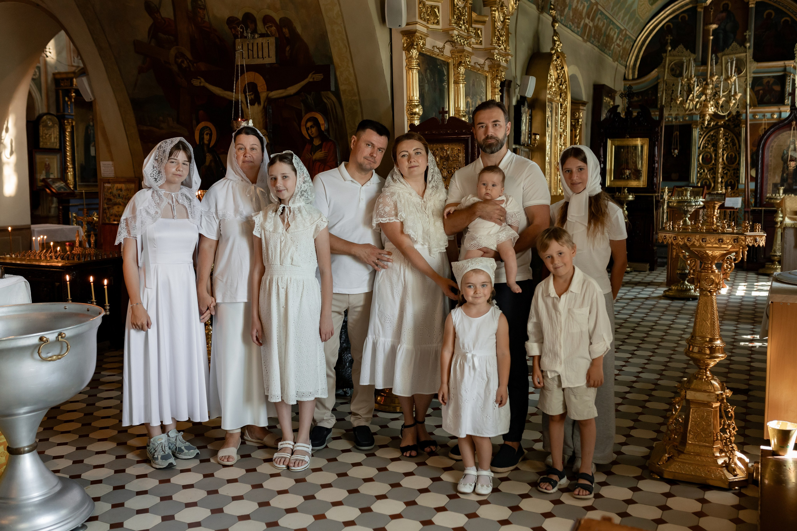 Крещение в Образцово