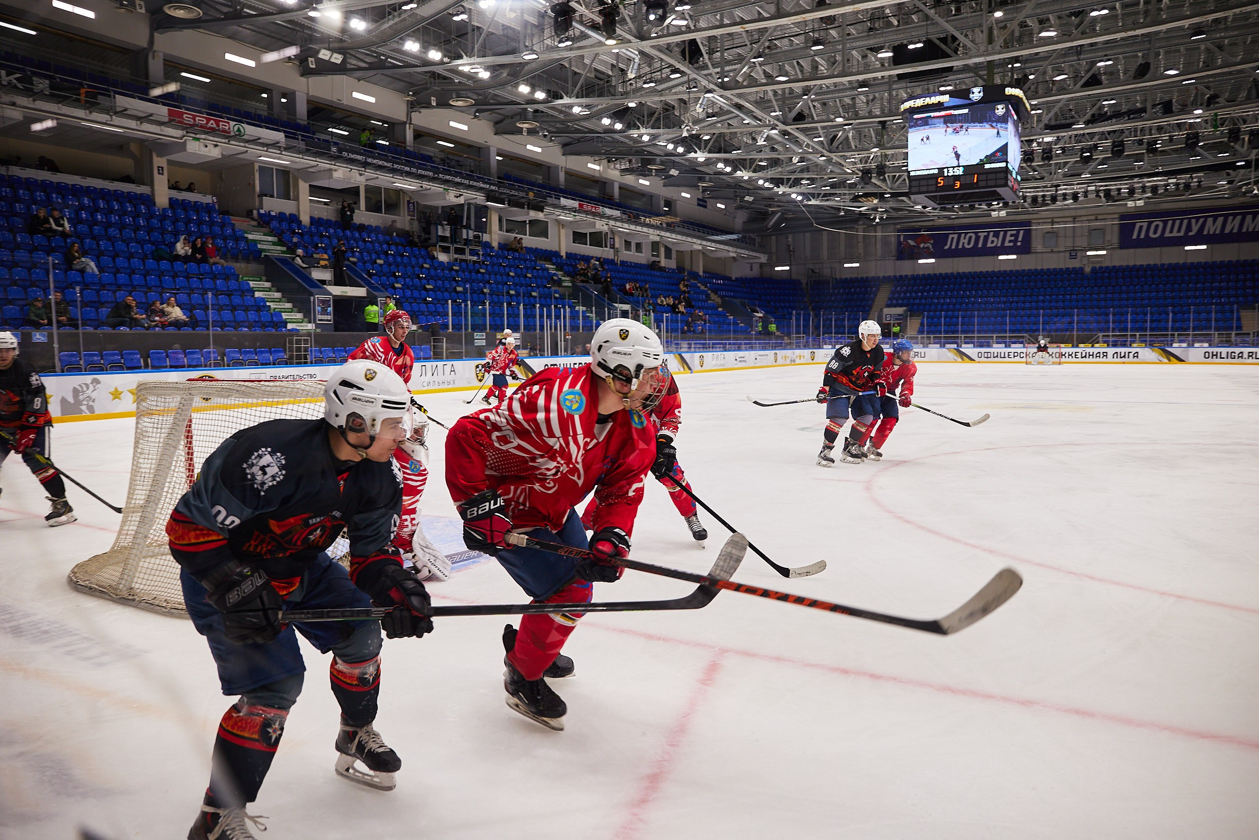 Репортаж. Офицерская хоккейная лига 2025 год. Спортивный фотограф Некрасов Денис