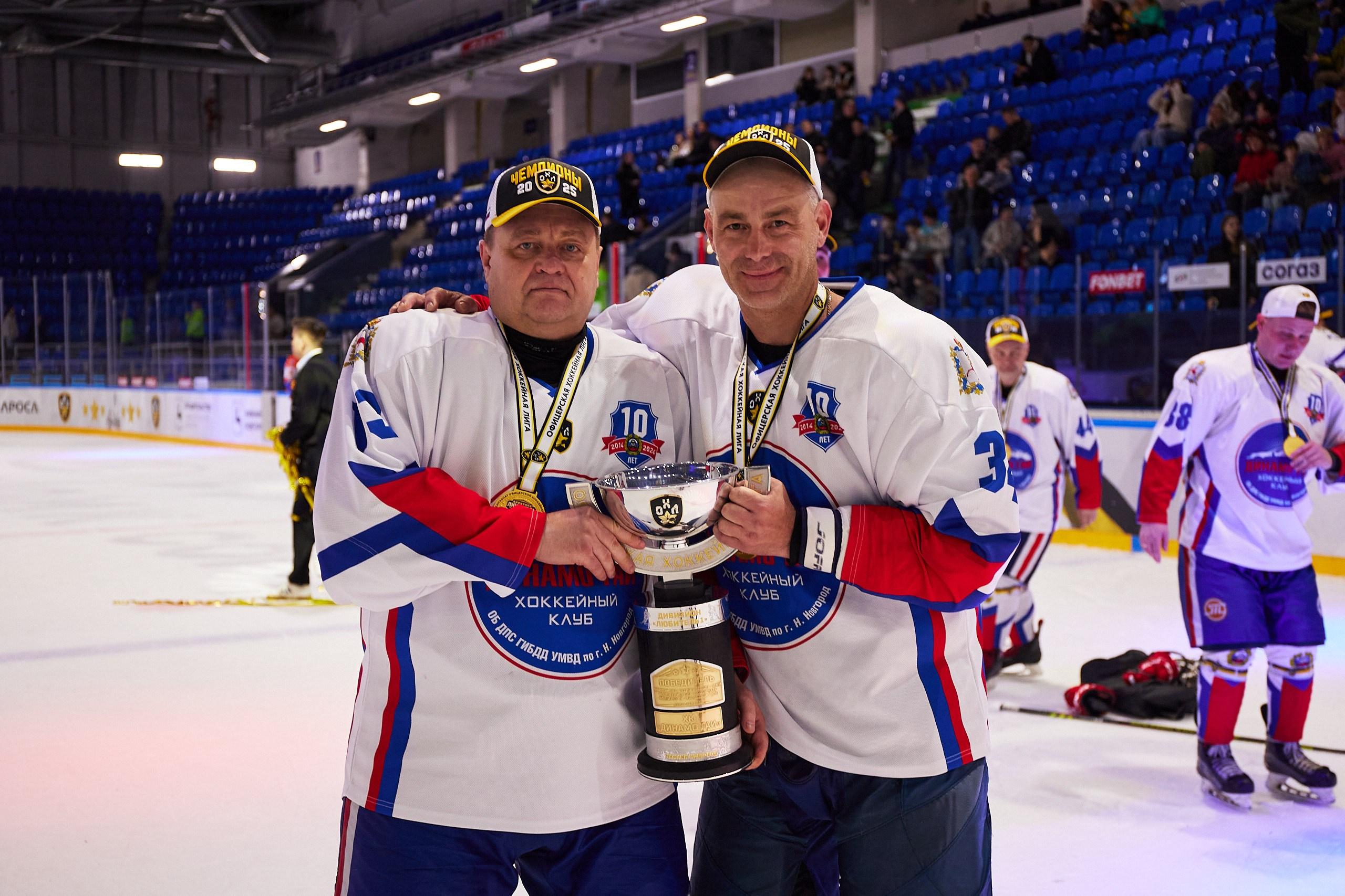 Репортаж. Офицерская хоккейная лига 2025 год. Спортивный фотограф Некрасов Денис