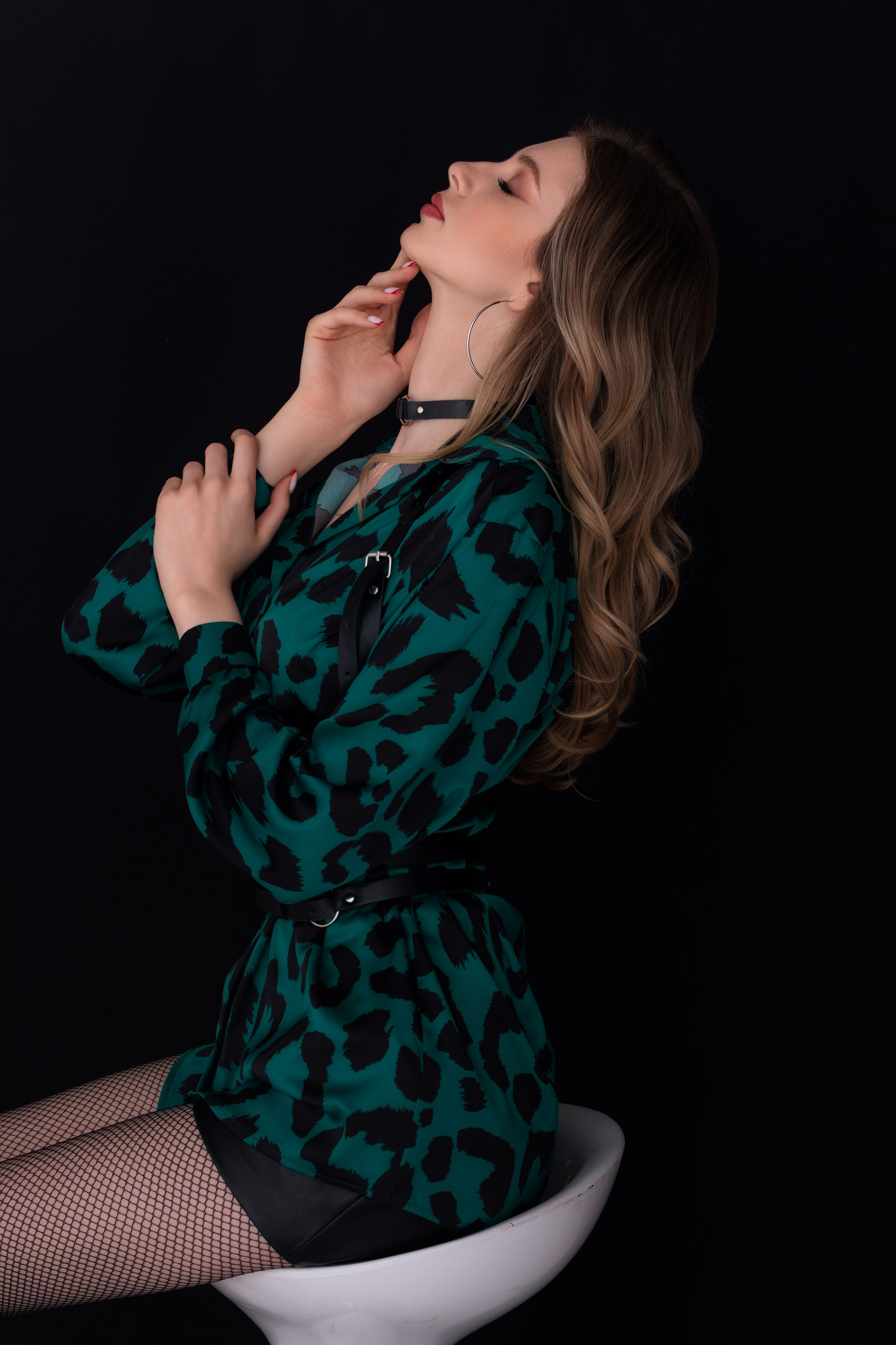 Съемка в студии на циклораме с Ксенией в формате для «себя»