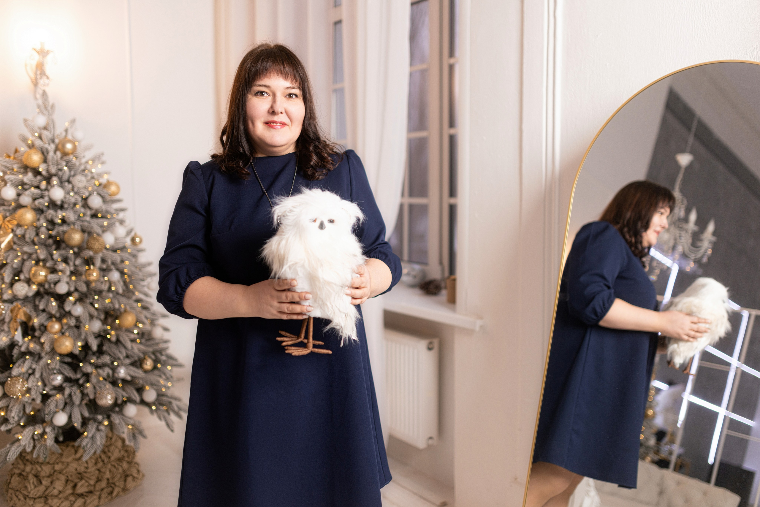 Новогодняя фотосъемка для клиентов студии балета в Воронеже