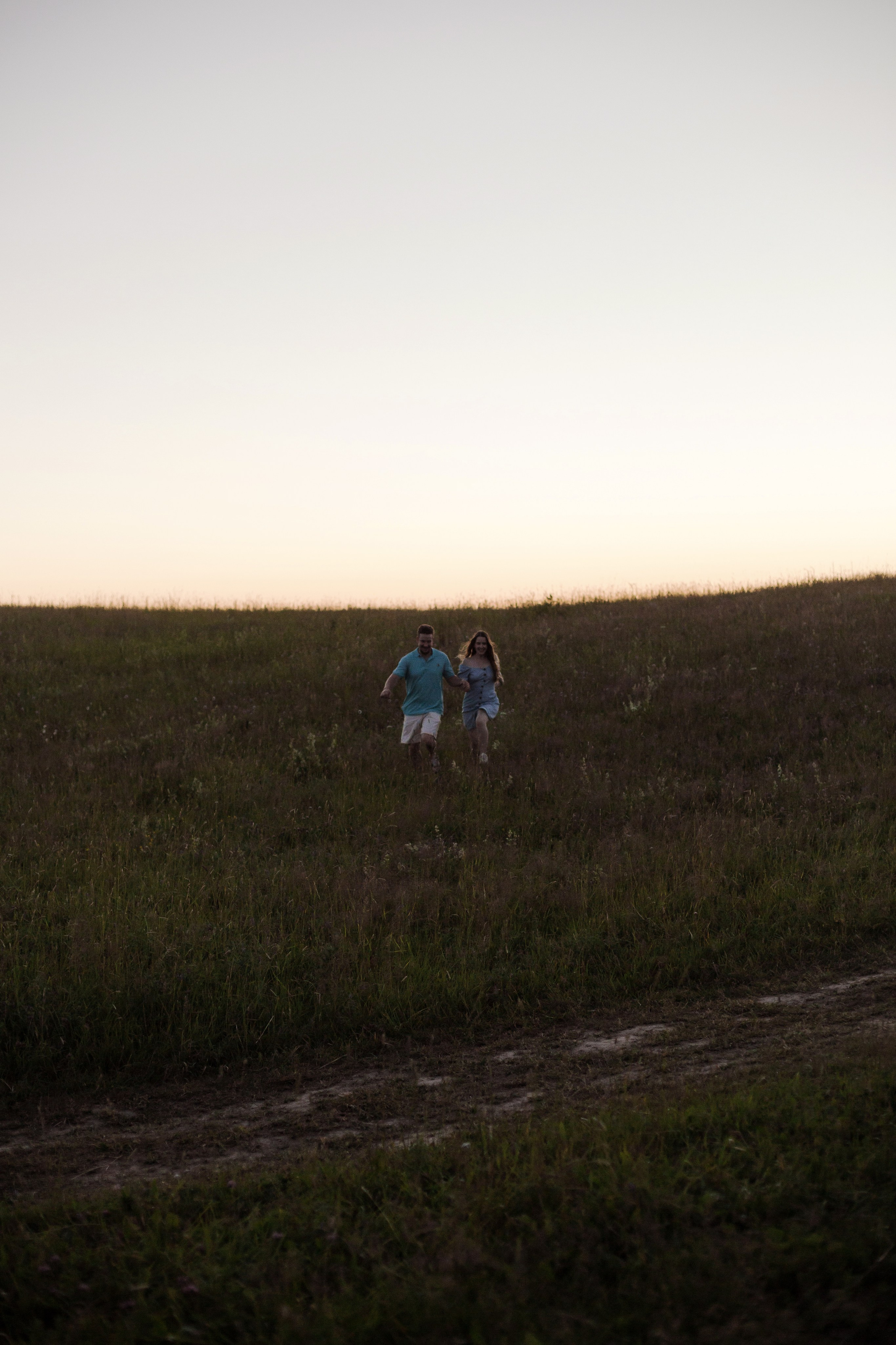 Колтушские высоты — Марина и Сергей. Портретный фотограф в Санкт-Петербурге Элина Ситникова