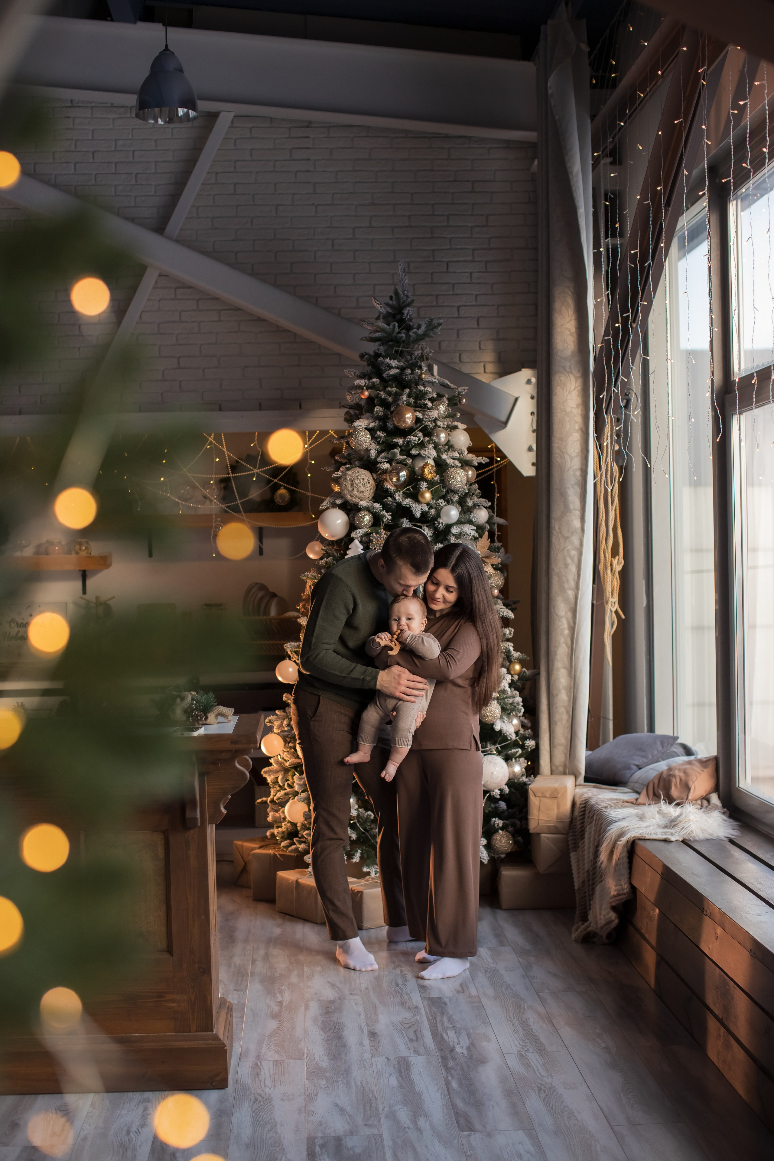 Первый Новый год. Семейный и детский фотограф в Саратове Полина Коткина