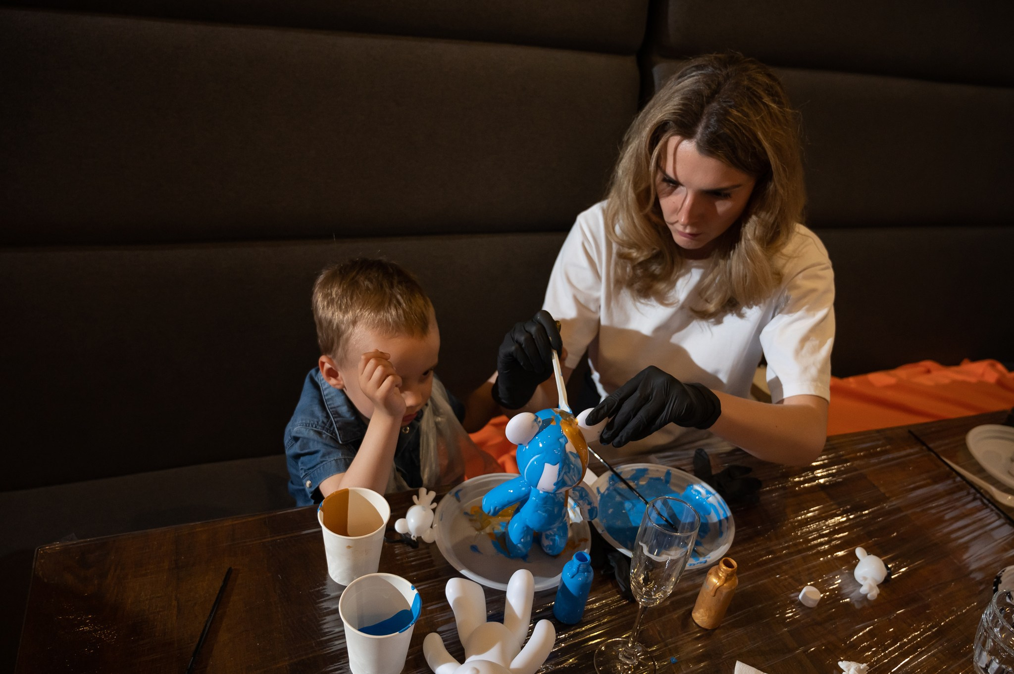 Творчество в ресторане Большая кухня. Свадебный и семейный фотограф из Санкт-Петербурга Климов Анатолий