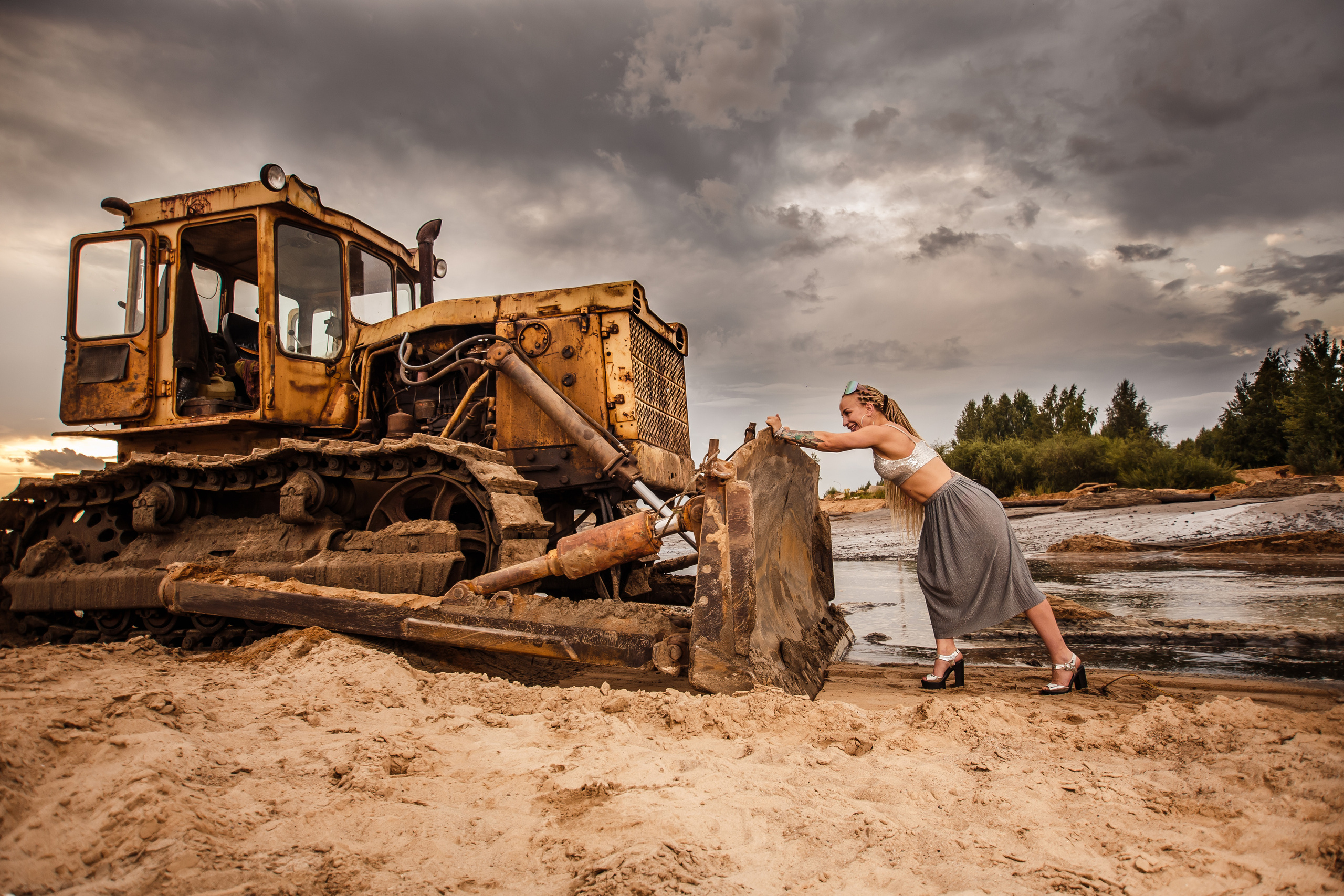 В ПЕСЧАНОМ КАРЬЕРЕ. Спортивный фотограф Нижний Новгород