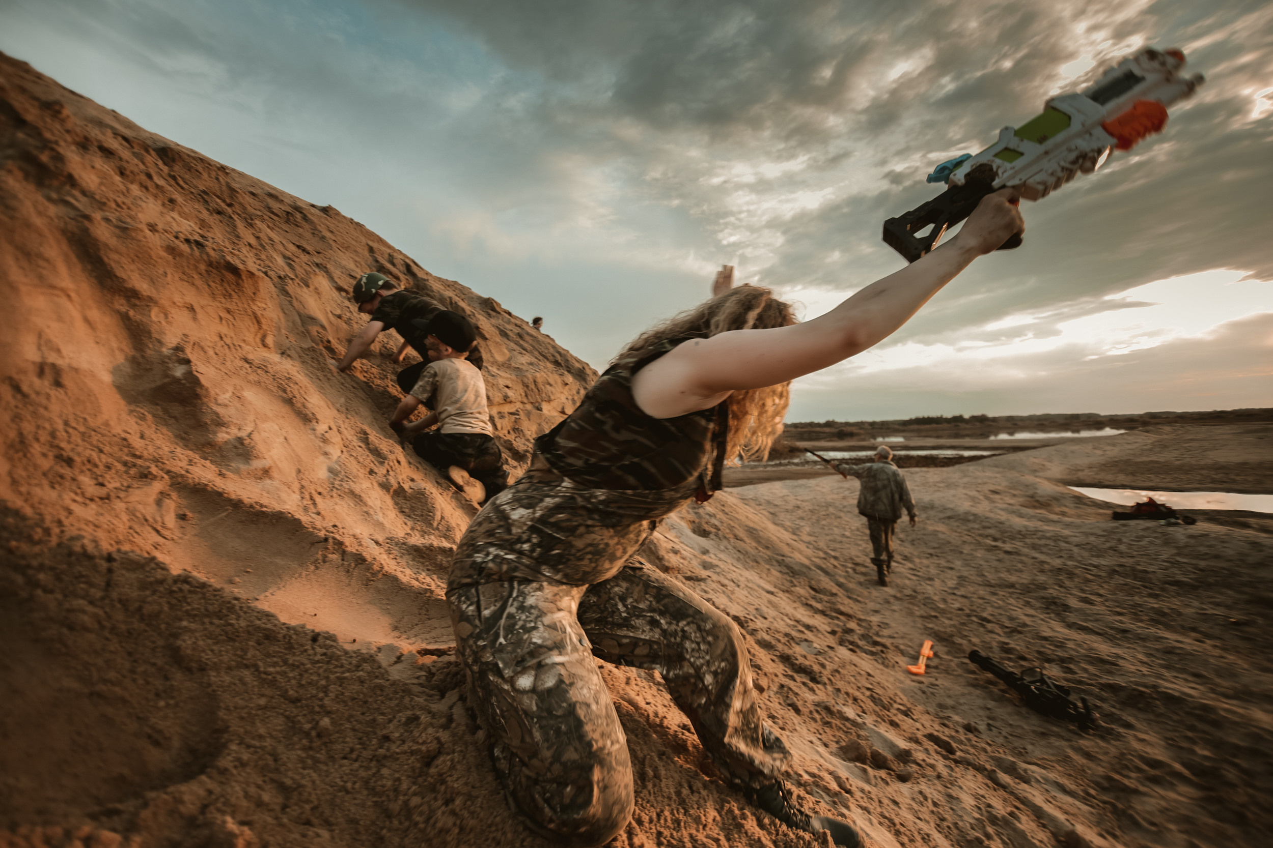 СЕМЕЙНАЯ НА ПЕСКЕ. Спортивный фотограф Нижний Новгород