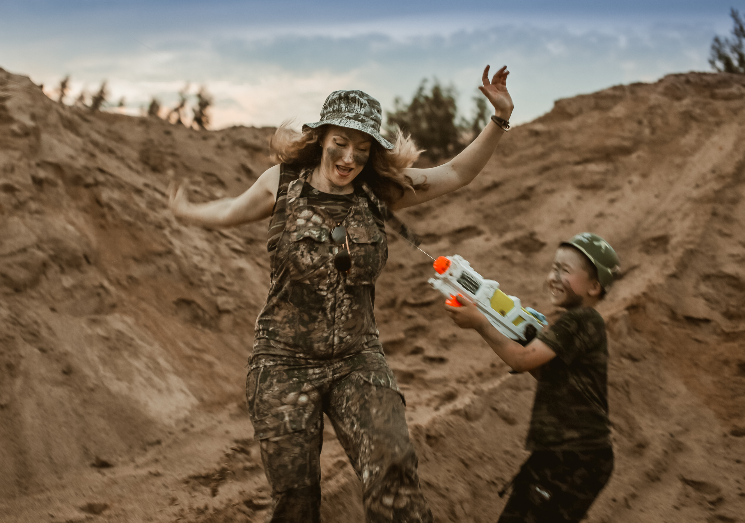 СЕМЕЙНАЯ НА ПЕСКЕ. Спортивный фотограф Нижний Новгород