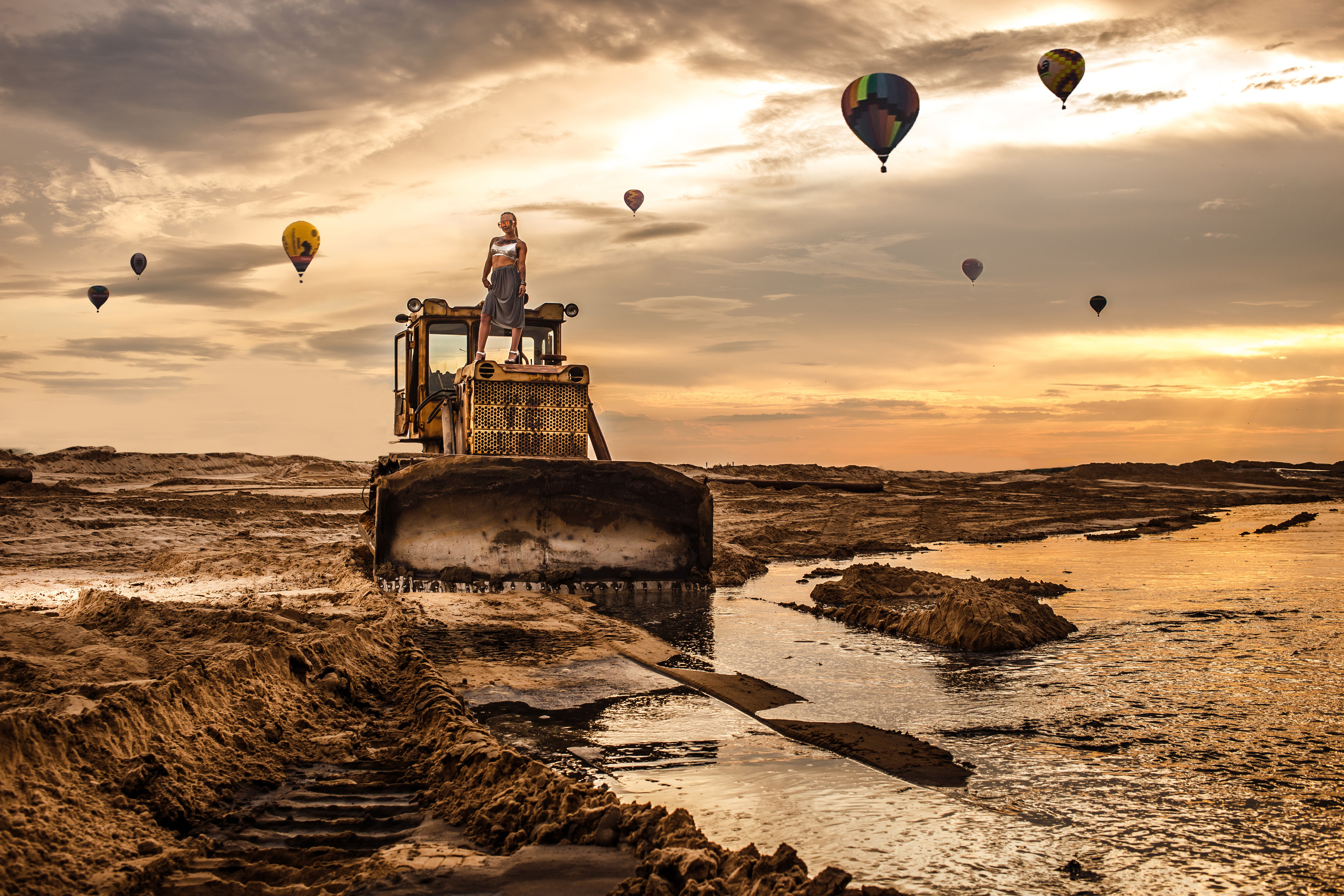 В ПЕСЧАНОМ КАРЬЕРЕ. Спортивный фотограф Нижний Новгород