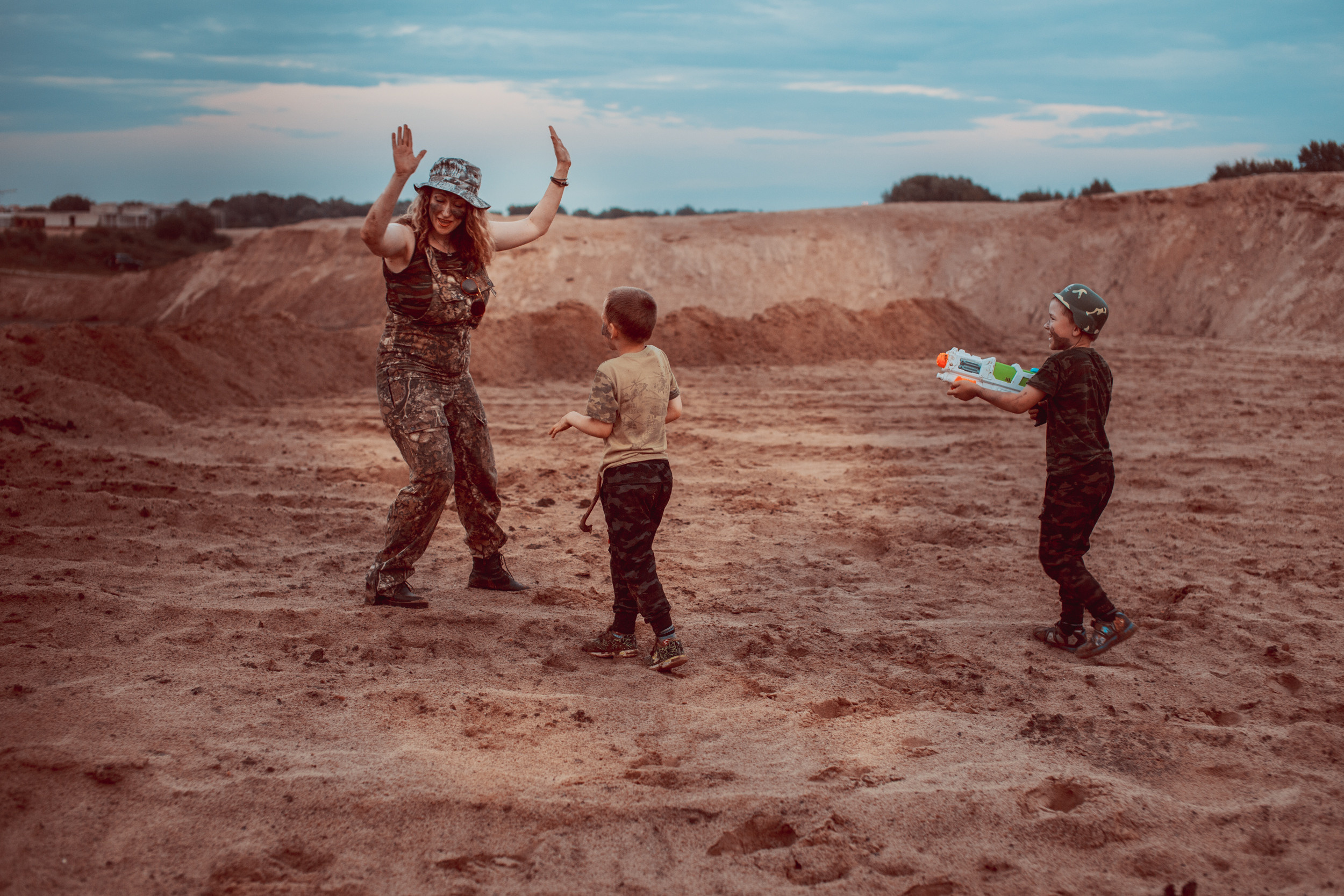 СЕМЕЙНАЯ НА ПЕСКЕ. Спортивный фотограф Нижний Новгород