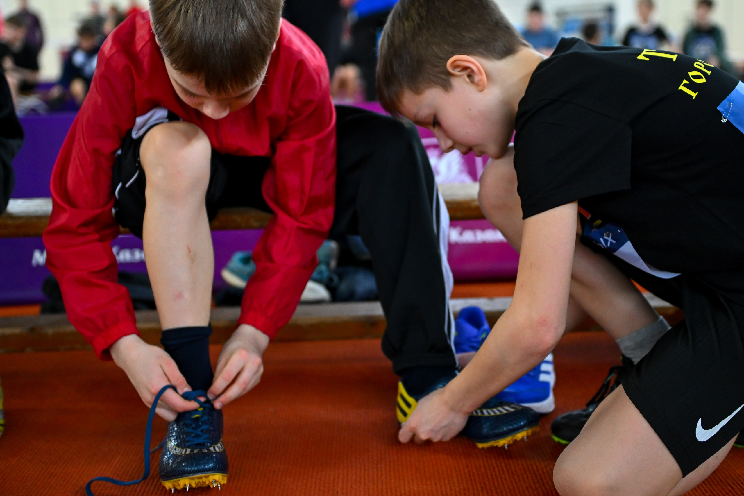 Шиповка юных. Спортивный и репортажный фотограф в Казани Вячеслав Сатонин