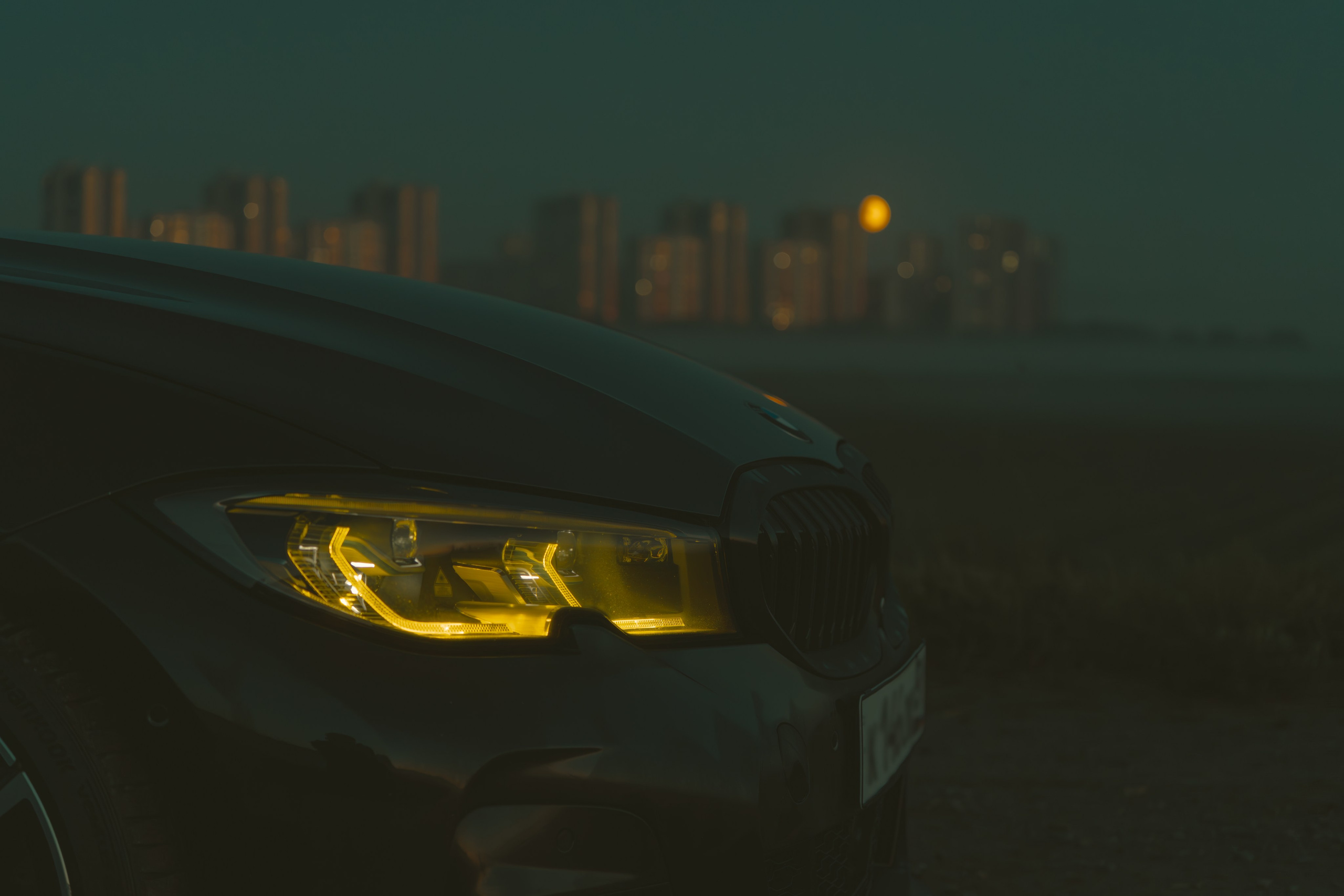 BMW 3 Series Night ed. Автомобильный фотограф в Санкт-Петербурге