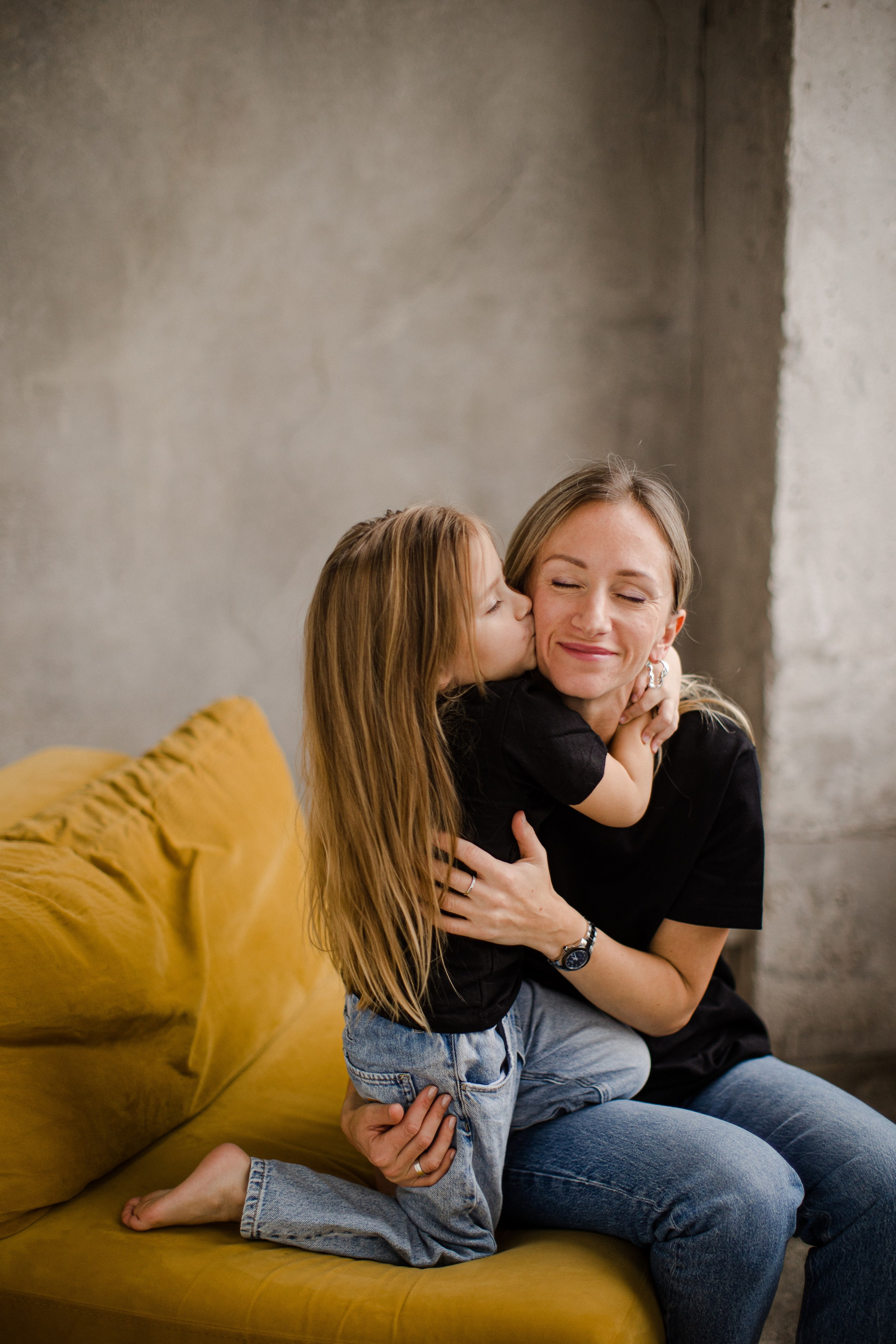 Мама и дочка. Семейный и детский фотограф в Москве Кузьмина Мария