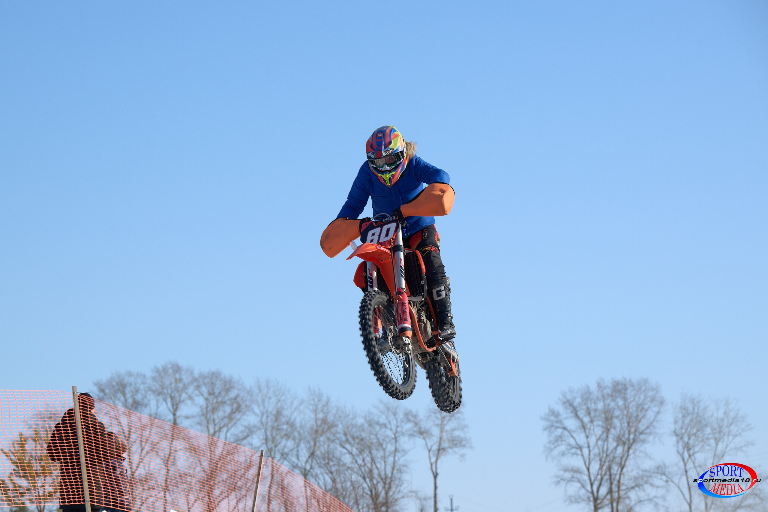 3 этап Кубка Удмуртской Республики по мотокроссу. Воткинск 23.02.2025. Спортивный репортажный фотограф в Ижевске Сергей Мерзляков