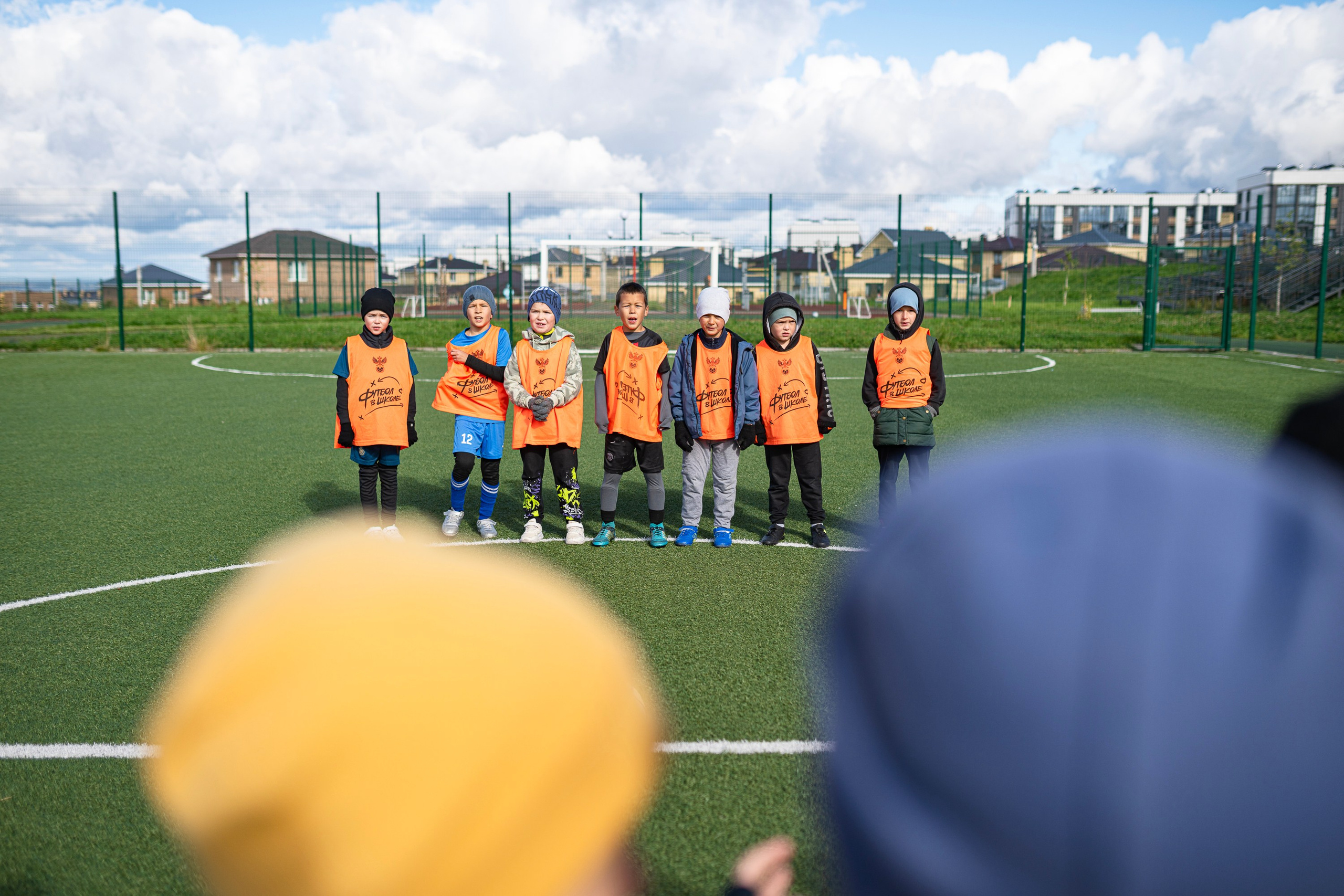 Детский футбол. Республика Татарстан, Высокогорский район, с. Высокая Гора. Свадебный фотограф в Казани, и Зеленодольске Радик Мухаметов