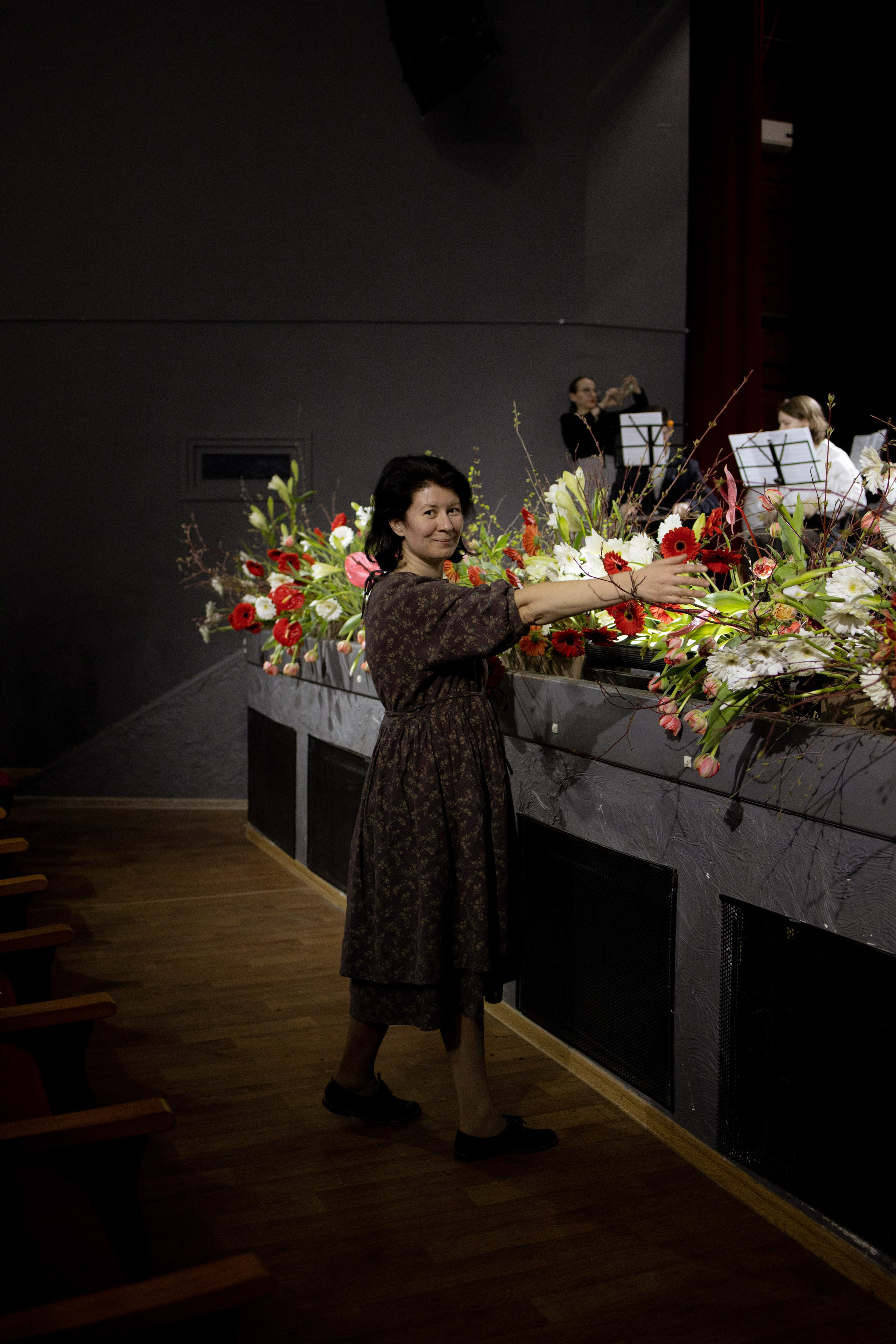 Оформление Отчетного концерта Музыкальной школы Глазунова. Оформление свадеб, декор свадеб Вера Маркова, Москва