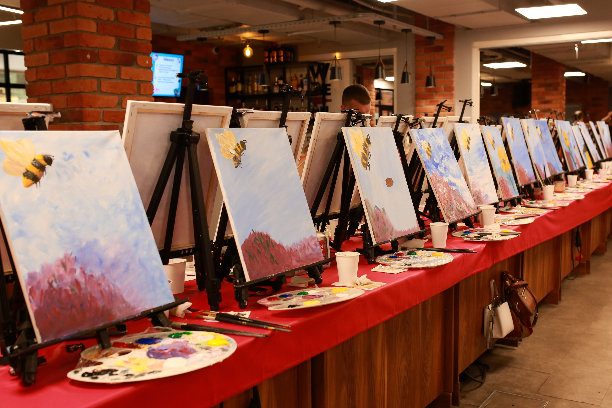 Арт-созыв для сотрудников «Газпром». Репортажный и портретный фотограф Полина Ершова