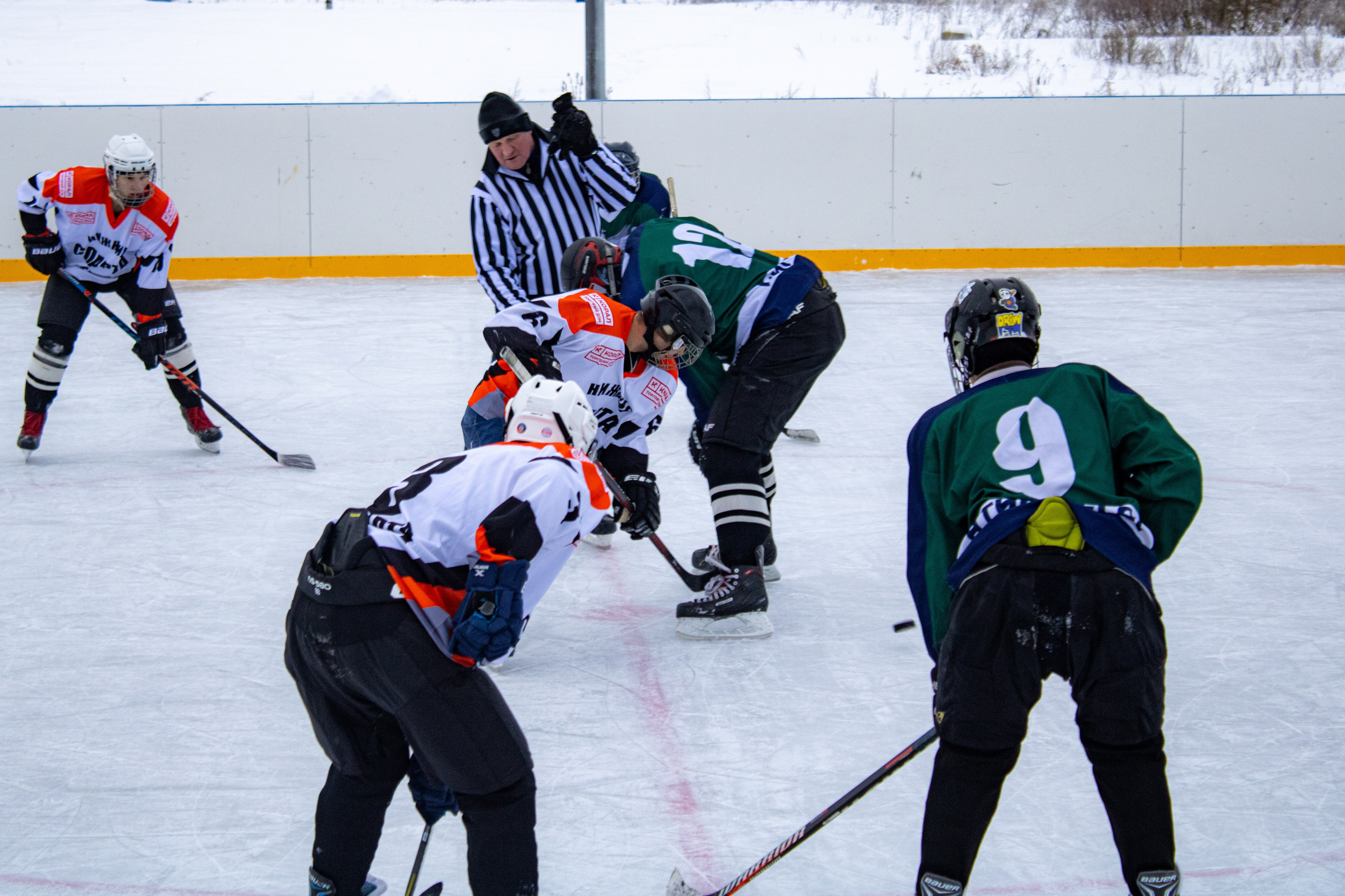 Хоккей г.п Атиг-г.Нижние Серги